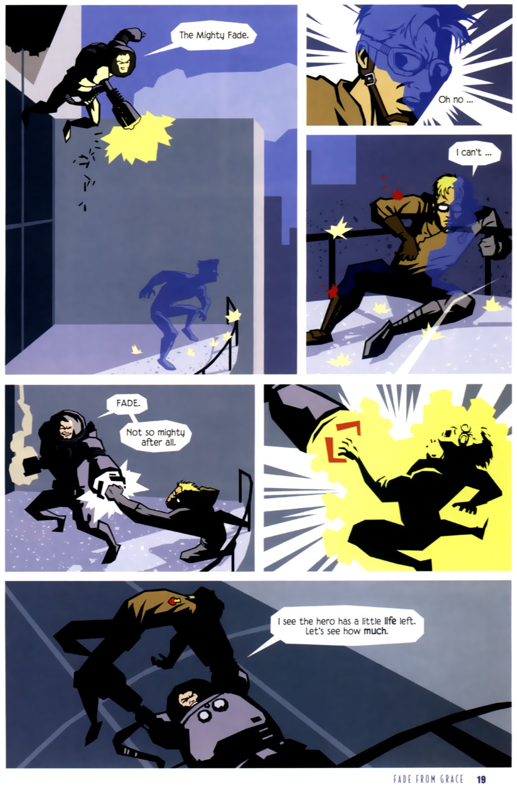 Read online Fade from Grace comic -  Issue #3 - 20
