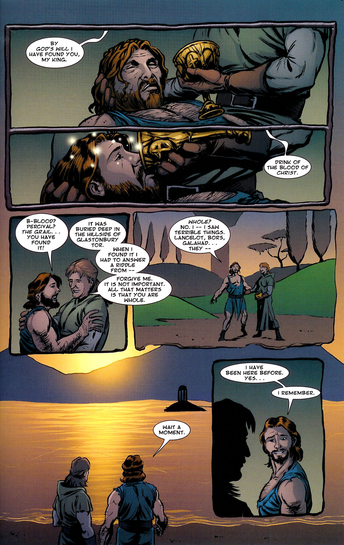 Read online Dracula vs King Arthur comic -  Issue #4 - 15