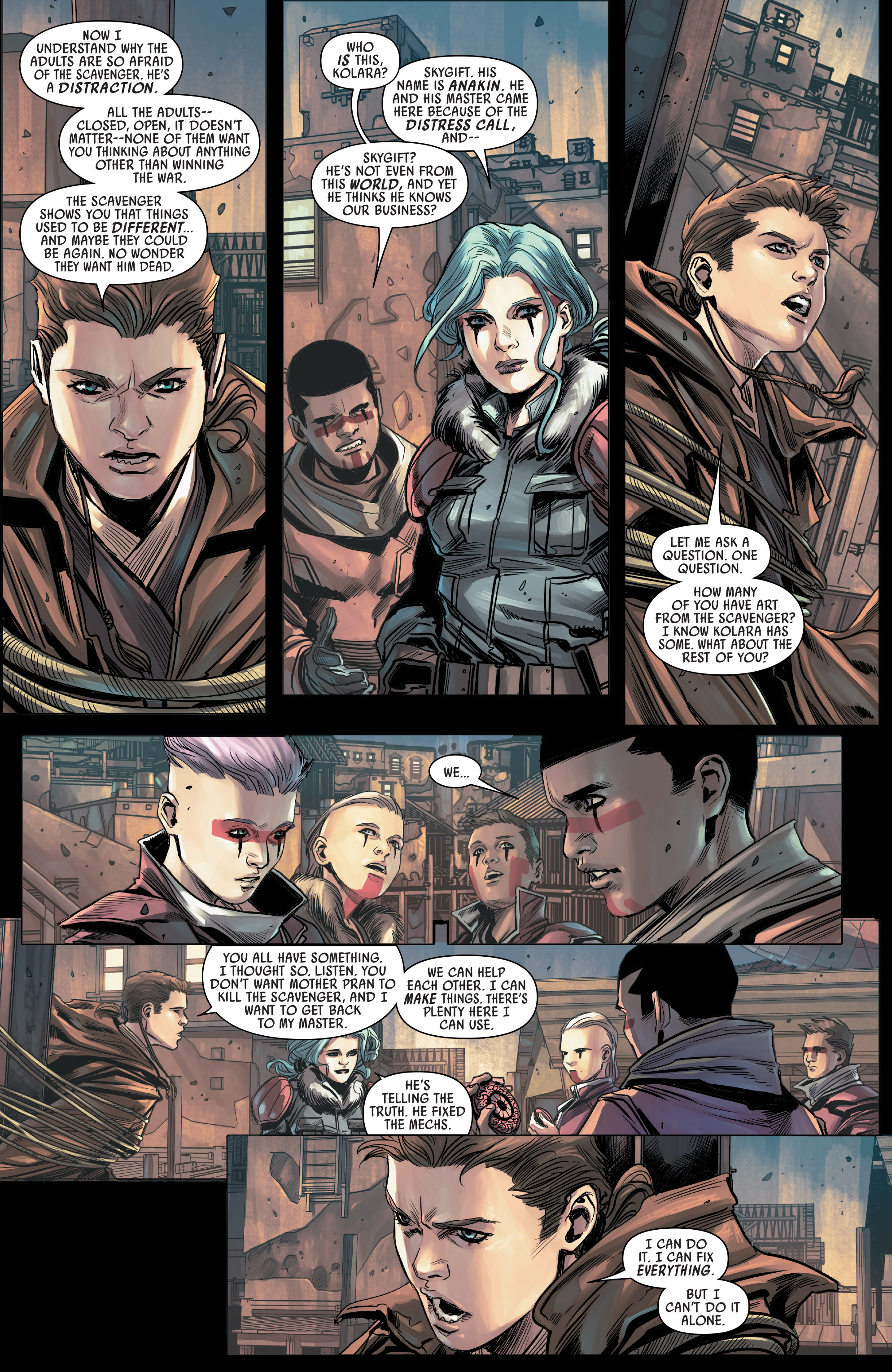 Read online Star Wars: Obi-Wan and Anakin comic -  Issue #5 - 5