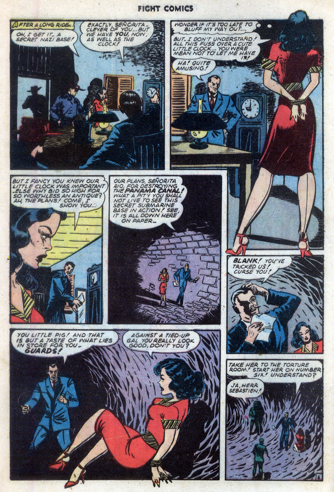 Read online Fight Comics comic -  Issue #39 - 8