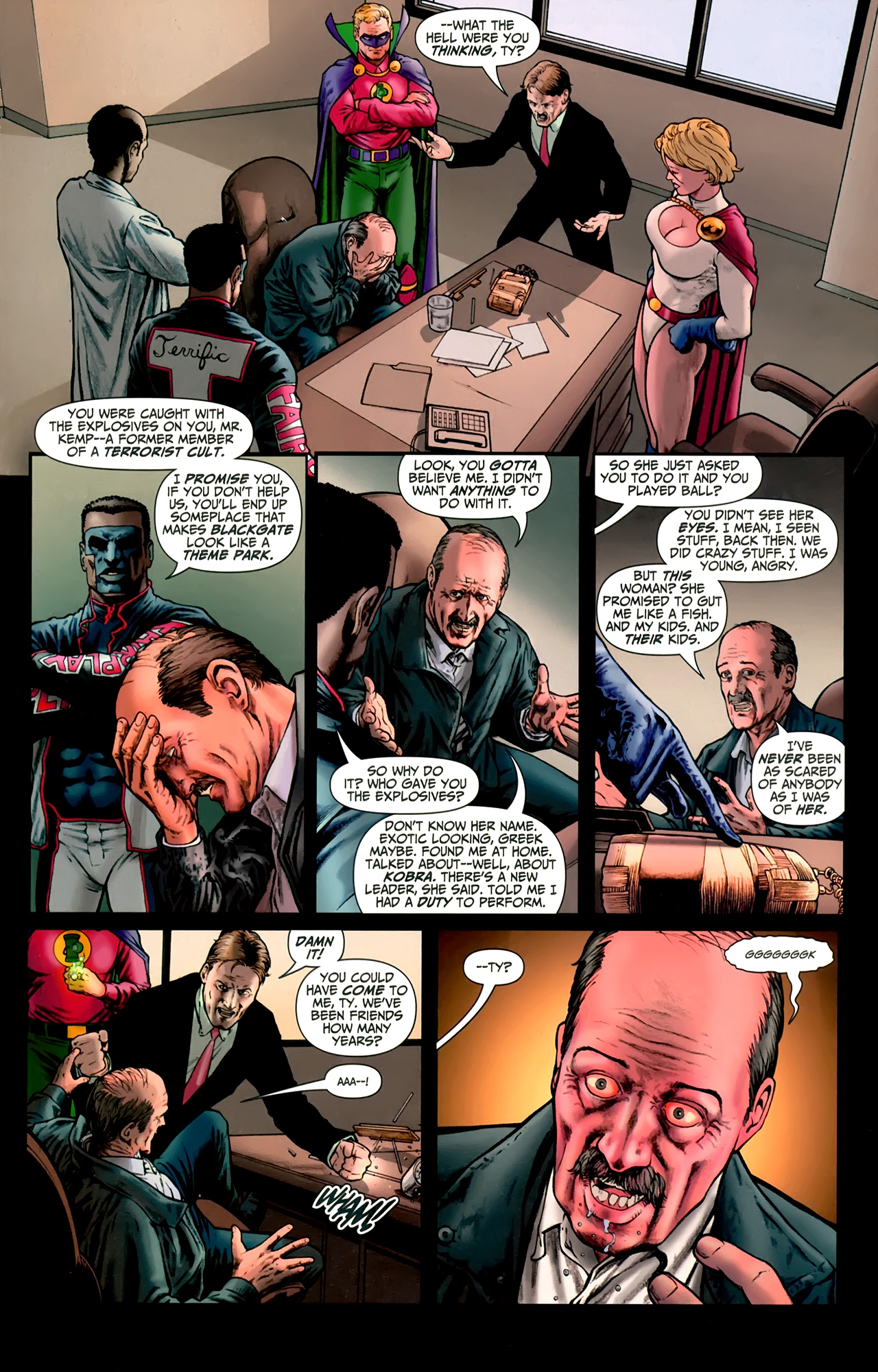 Read online JSA vs. Kobra comic -  Issue #2 - 15