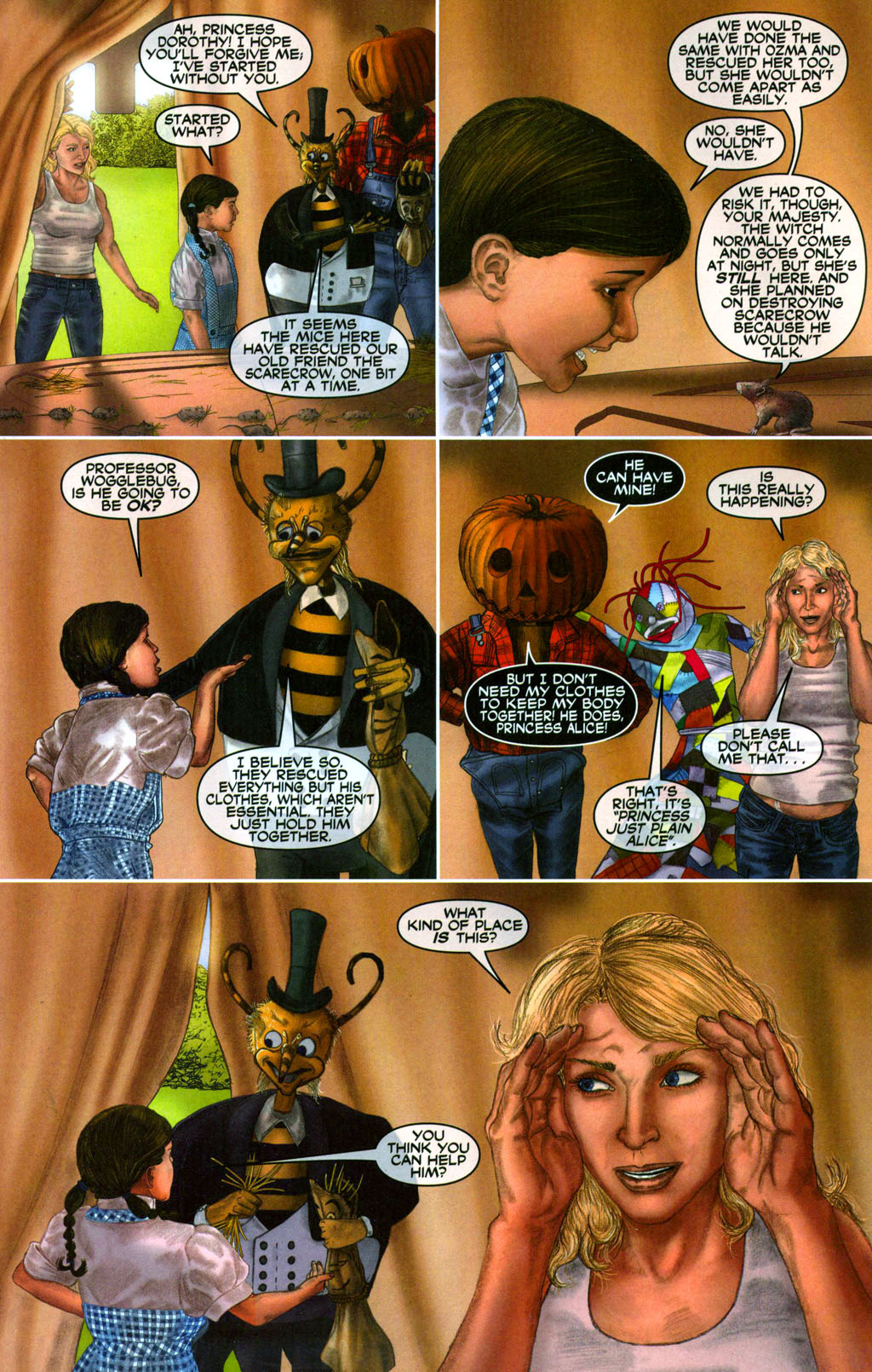 Read online The Oz/Wonderland Chronicles comic -  Issue #2 - 18