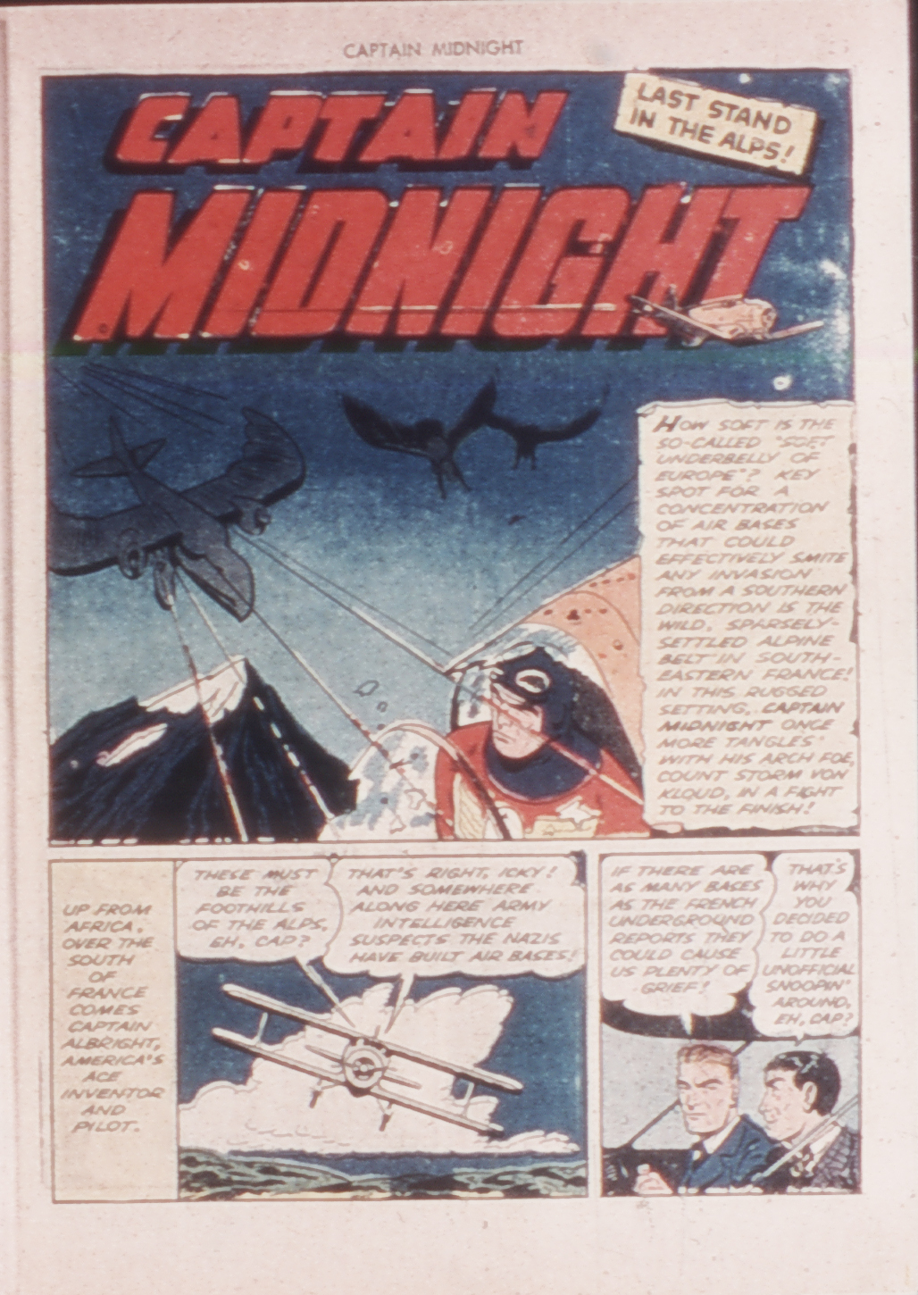 Read online Captain Midnight (1942) comic -  Issue #14 - 53