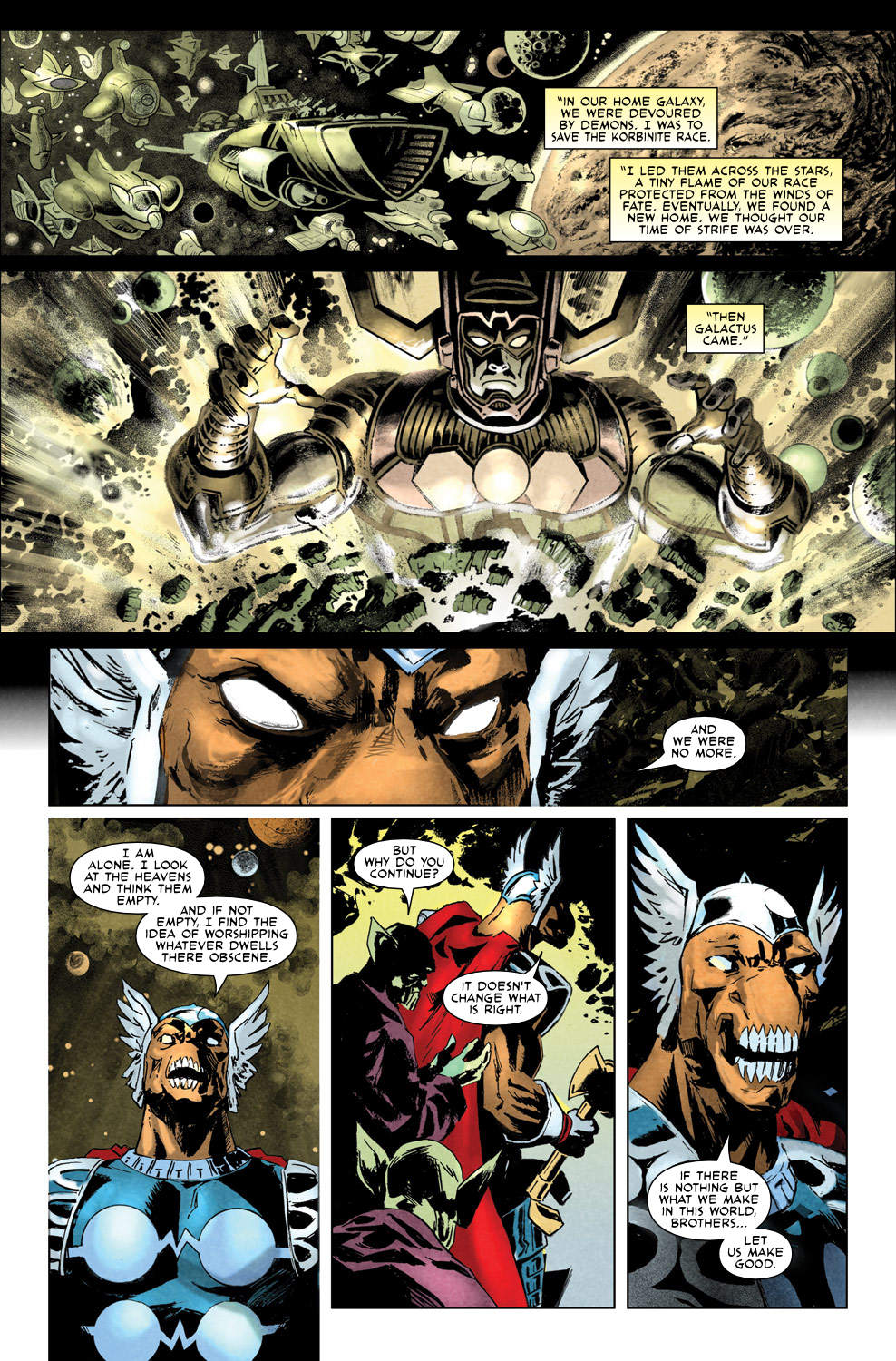 Read online Secret Invasion Aftermath: Beta Ray Bill - The Green of Eden comic -  Issue # Full - 20