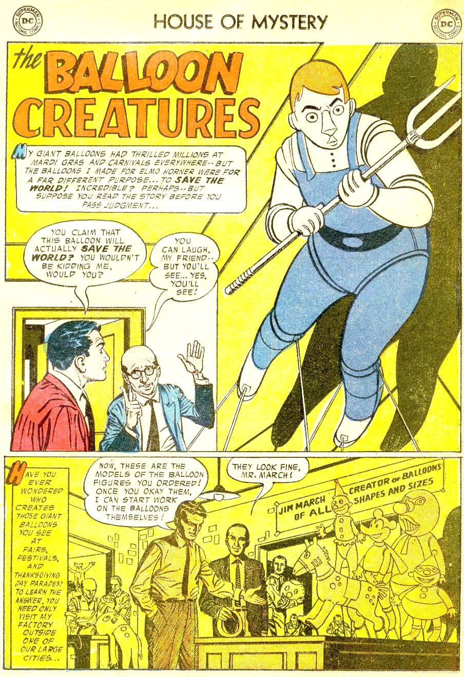 Read online House of Mystery (1951) comic -  Issue #55 - 11