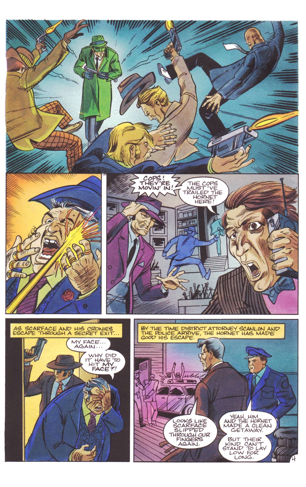 Read online Tales of the Green Hornet (1991) comic -  Issue #4 - 5