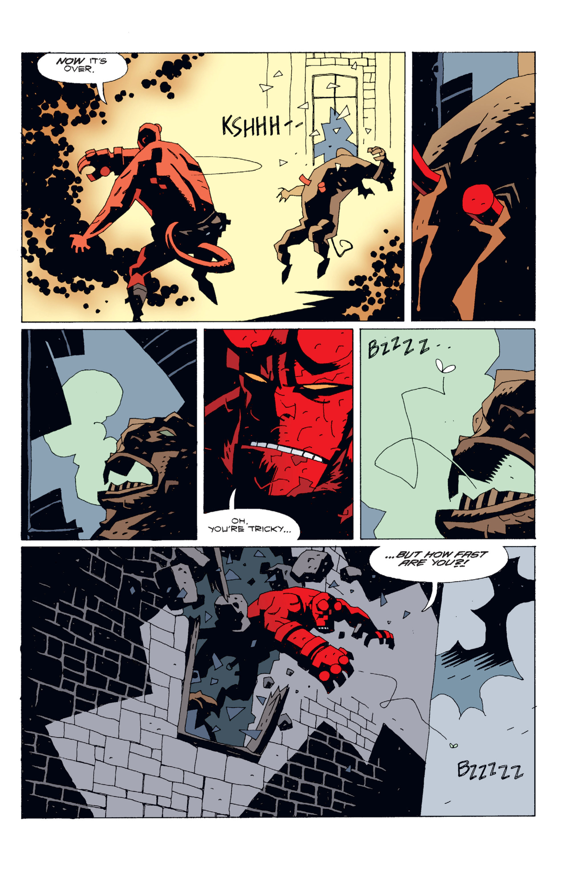 Read online Hellboy comic -  Issue #4 - 116