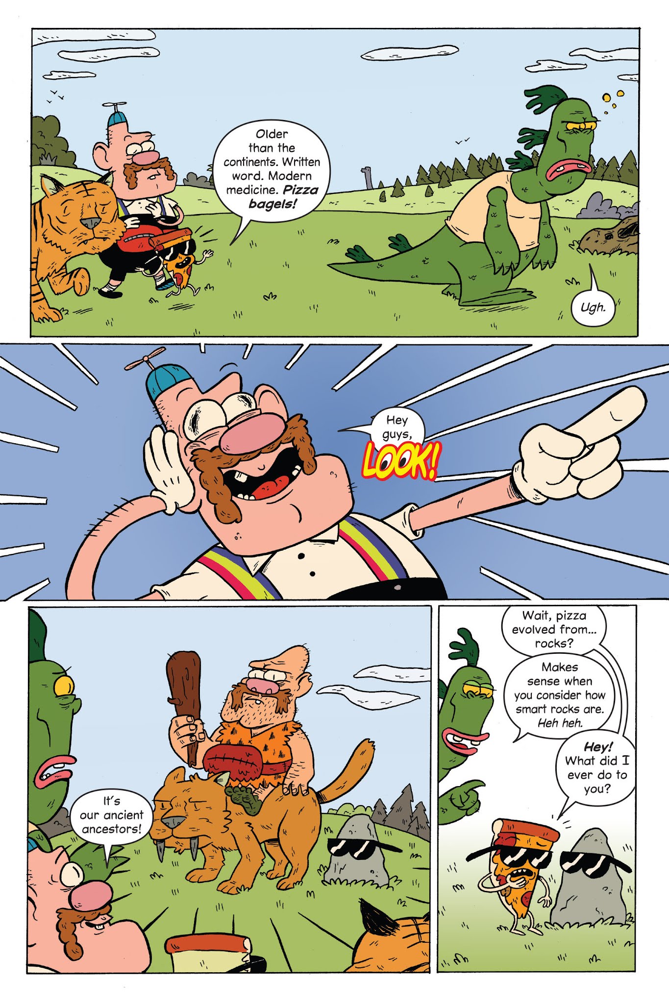 Read online Uncle Grandpa and the Time Casserole comic -  Issue # TPB - 98