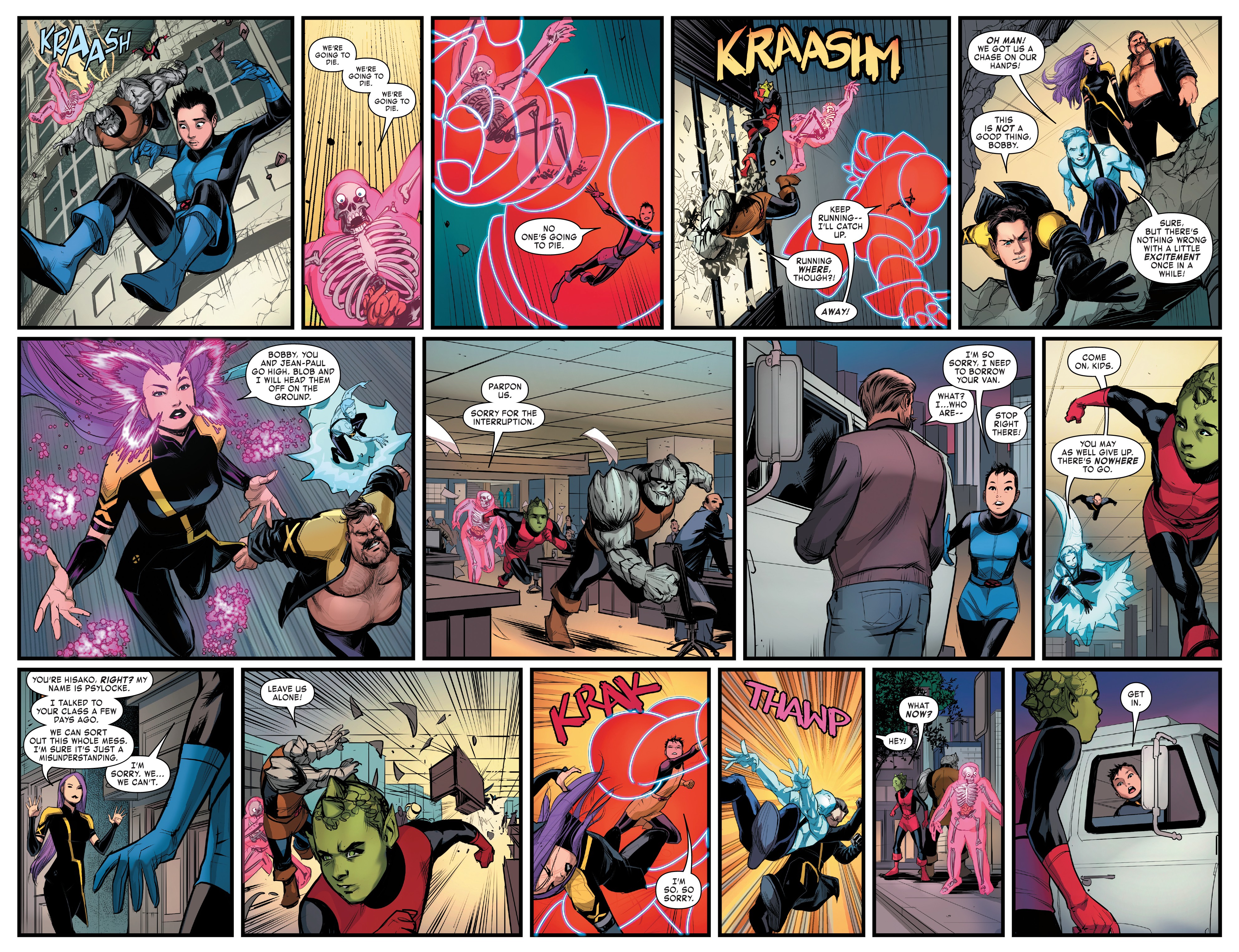 Read online Age of X-Man: NextGen comic -  Issue #5 - 6