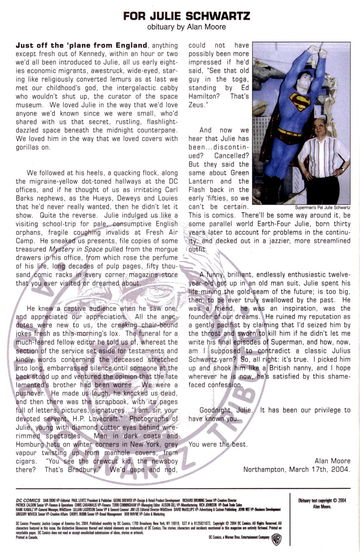 Read online DC Comics Presents (2004) comic -  Issue # Justice League of America - 26