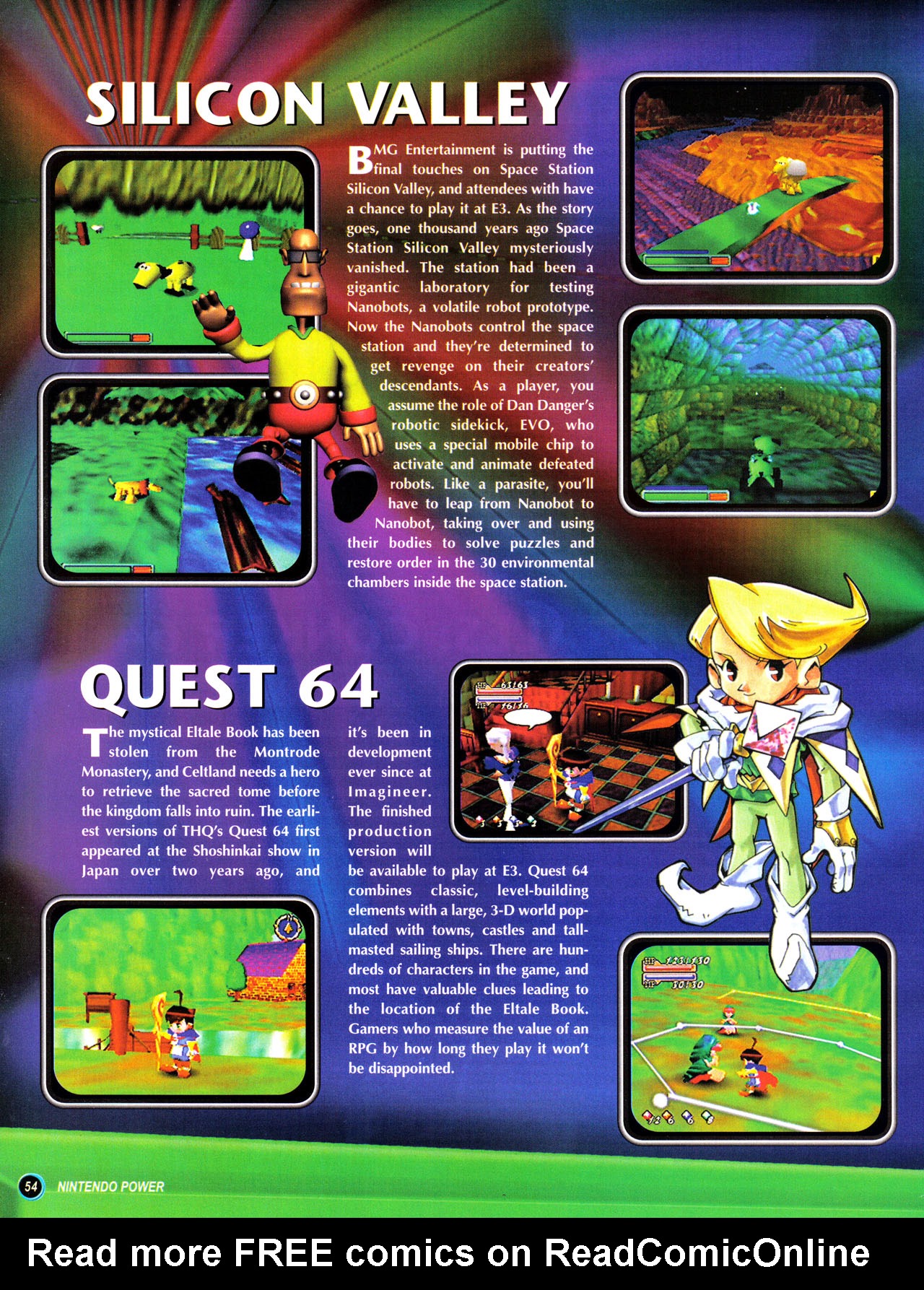 Read online Nintendo Power comic -  Issue #109 - 58