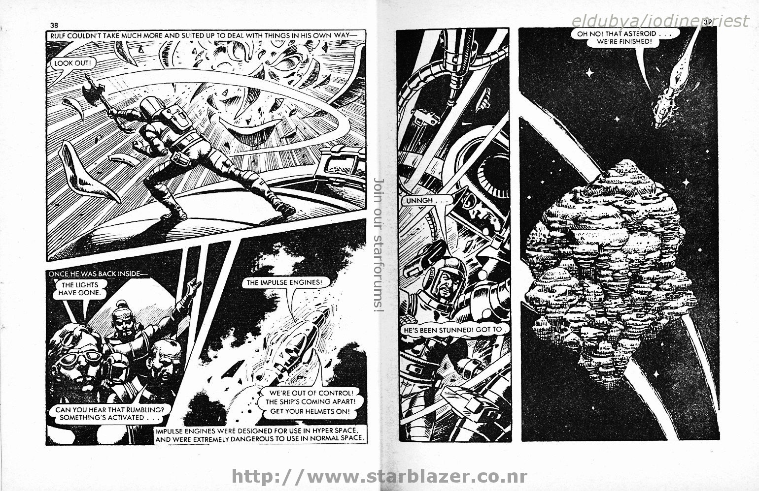 Read online Starblazer comic -  Issue #167 - 21