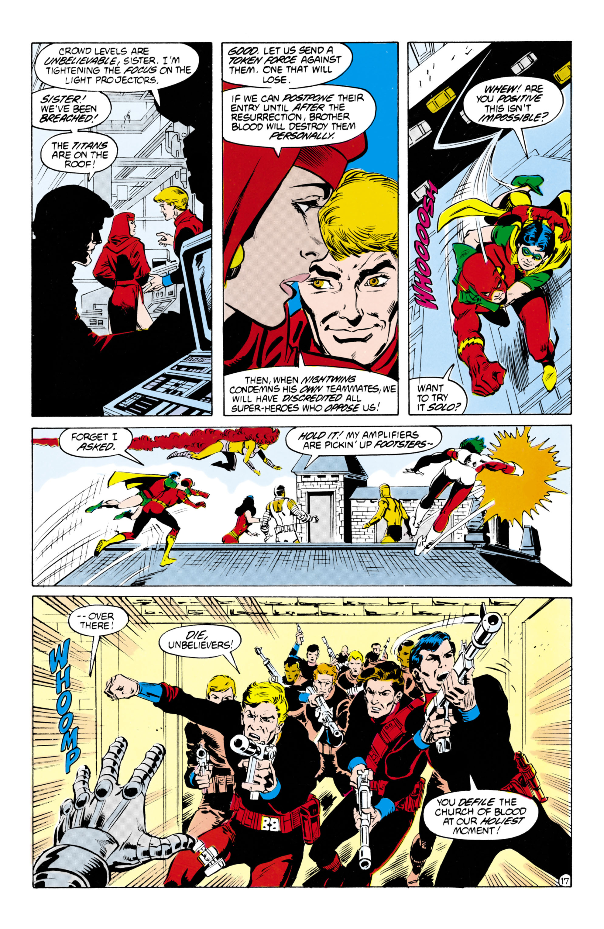 Read online The New Teen Titans (1984) comic -  Issue #28 - 17