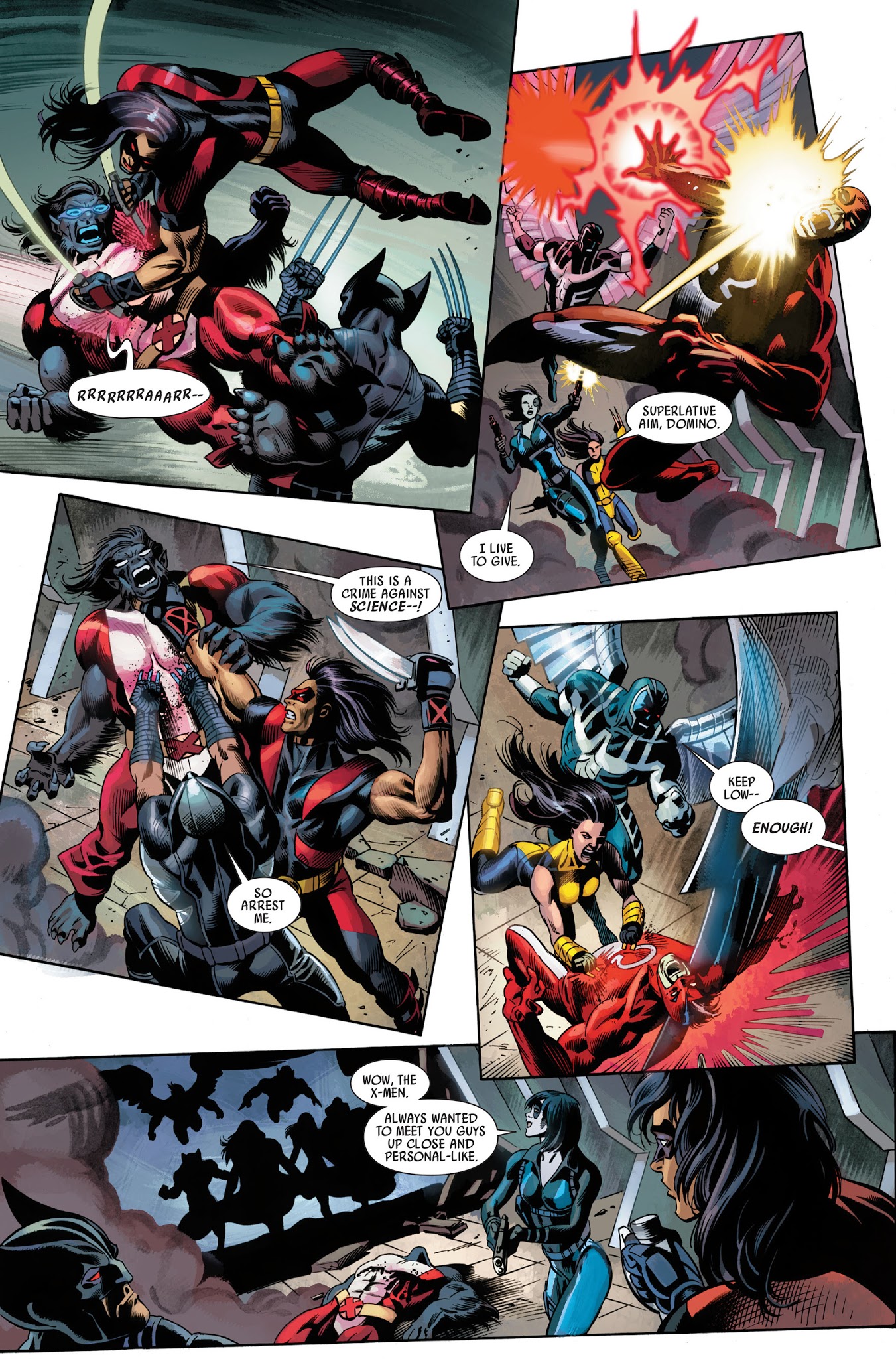 Read online Dark Avengers/Uncanny X-Men: Utopia comic -  Issue # TPB - 127