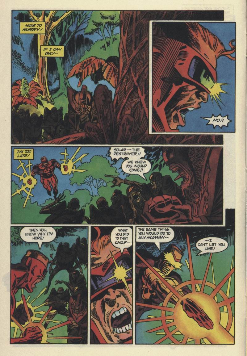 Read online Solar, Man of the Atom comic -  Issue #33 - 7