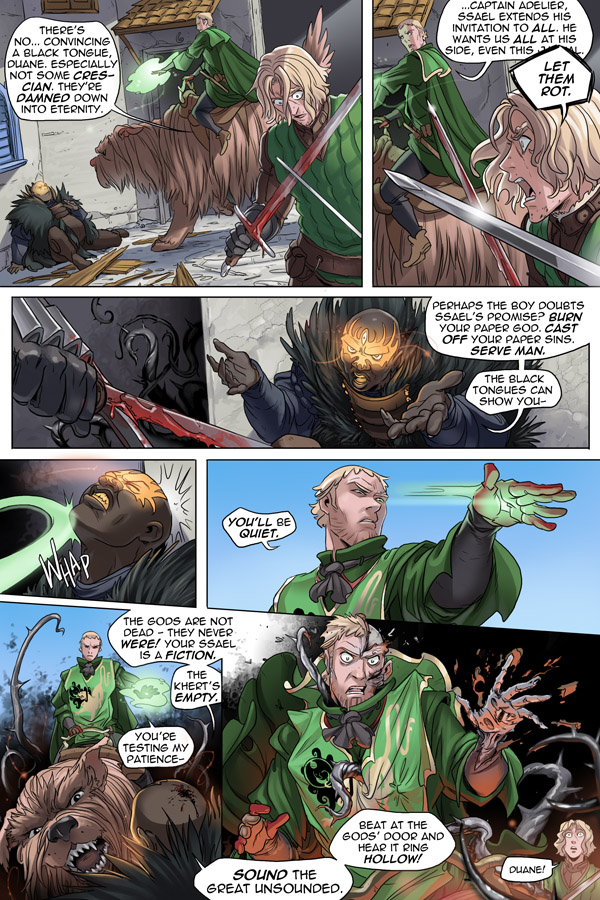 Read online Unsounded comic -  Issue #12 - 16