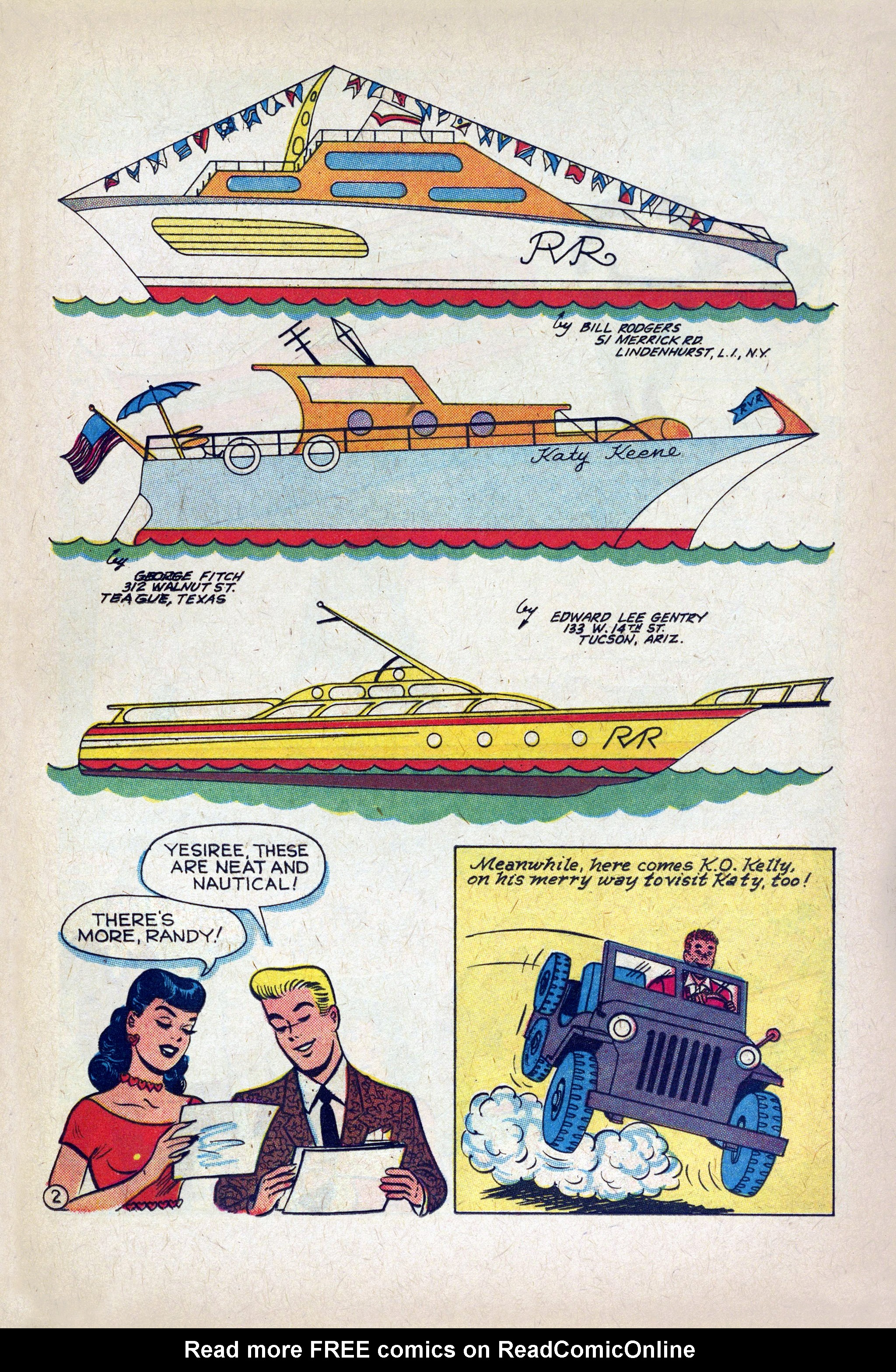 Read online Katy Keene (1949) comic -  Issue #55 - 21