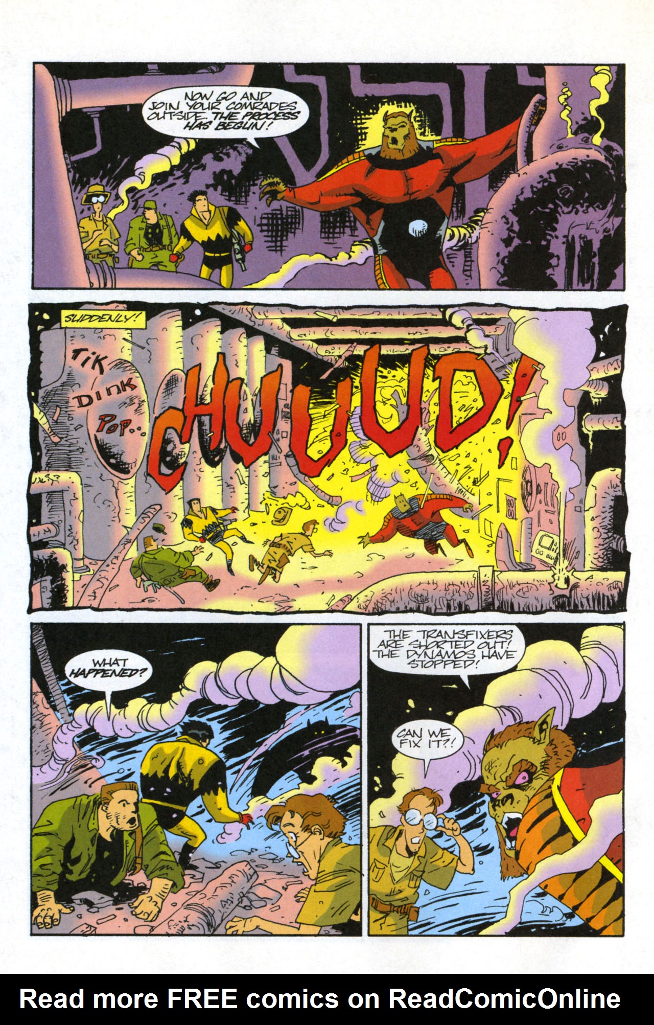 Teenage Mutant Ninja Turtles/Flaming Carrot Crossover Issue #4 #4 - English 26