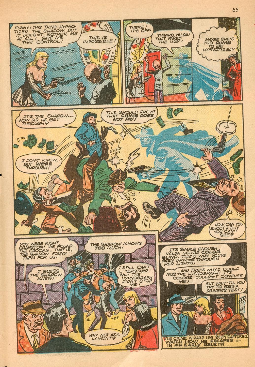 Read online Shadow Comics comic -  Issue #28 - 64