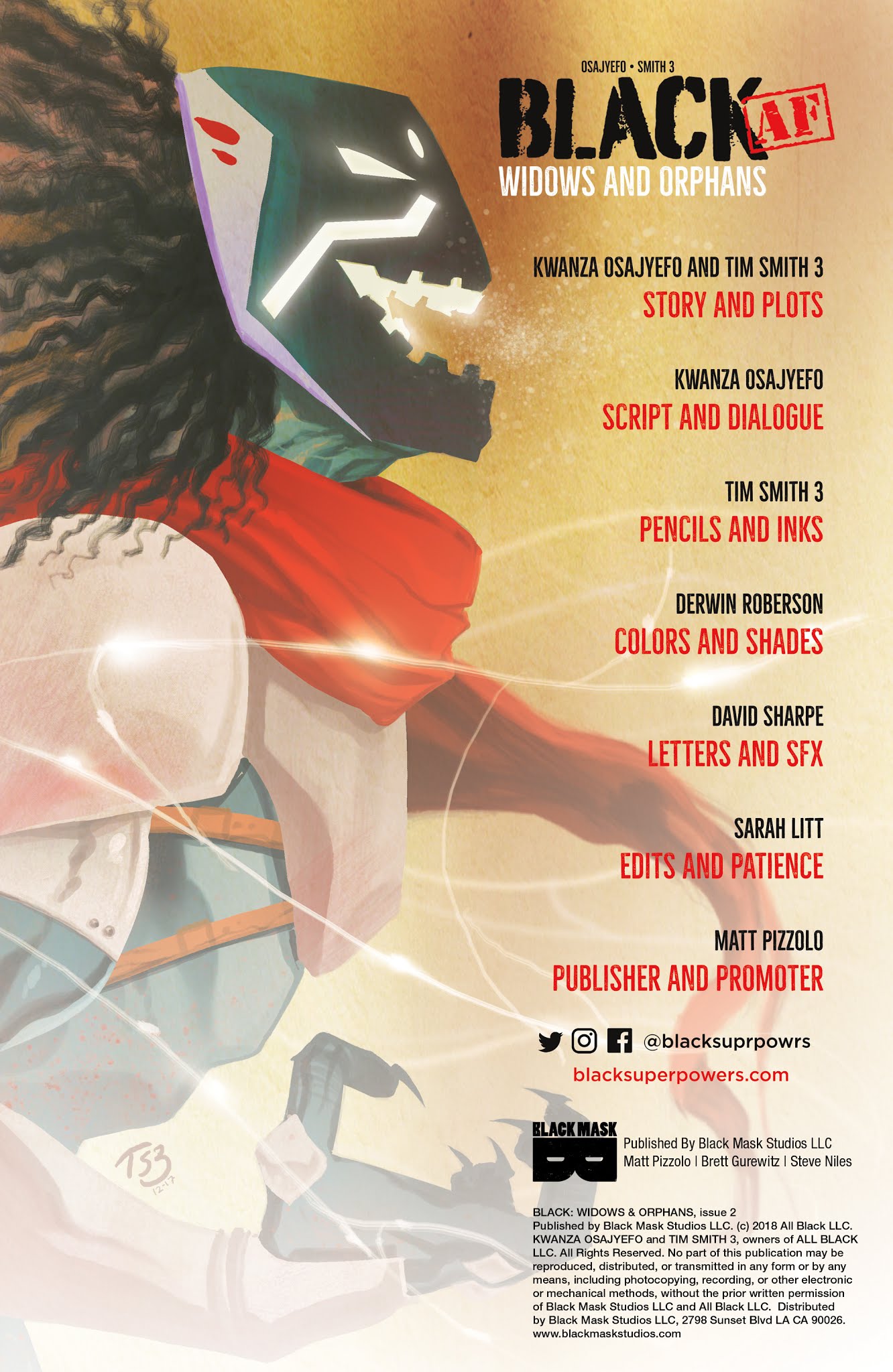 Read online Black: Widows and Orphans comic -  Issue #2 - 2