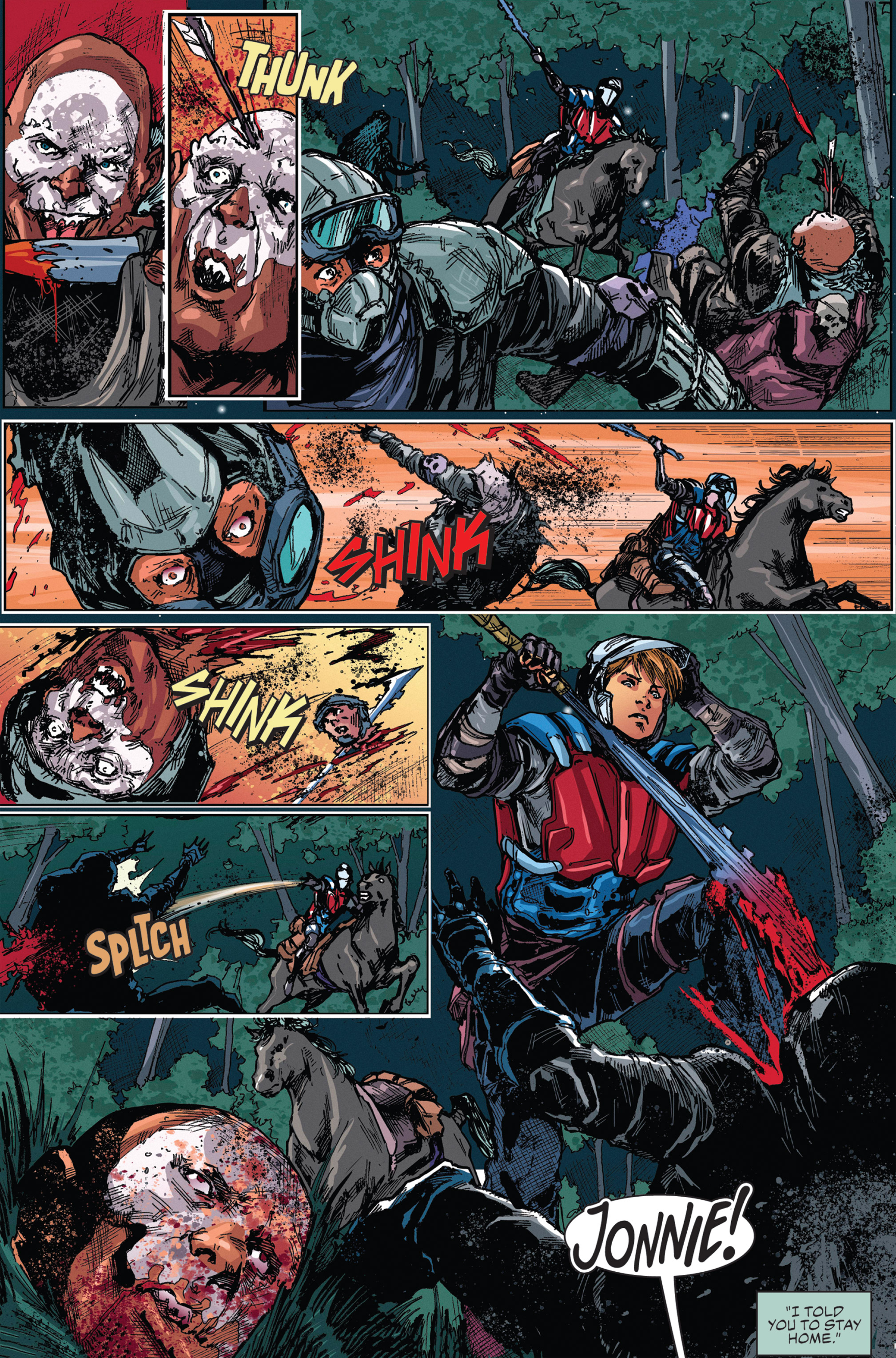 Read online Free Comic Book Day 2019 comic -  Issue # The Dark Age - 14