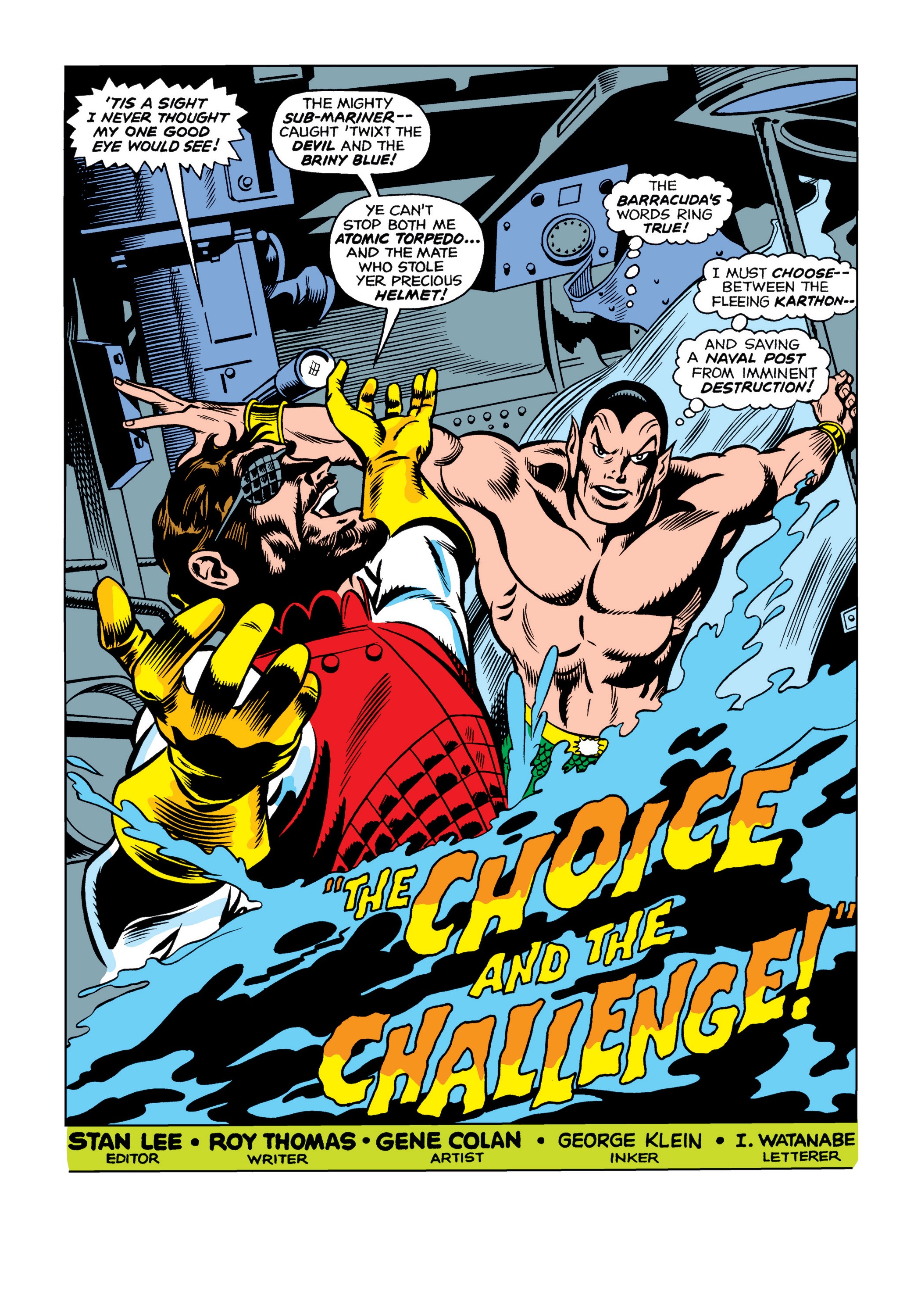 Read online Marvel Masterworks: The Sub-Mariner comic -  Issue # TPB 3 (Part 2) - 99