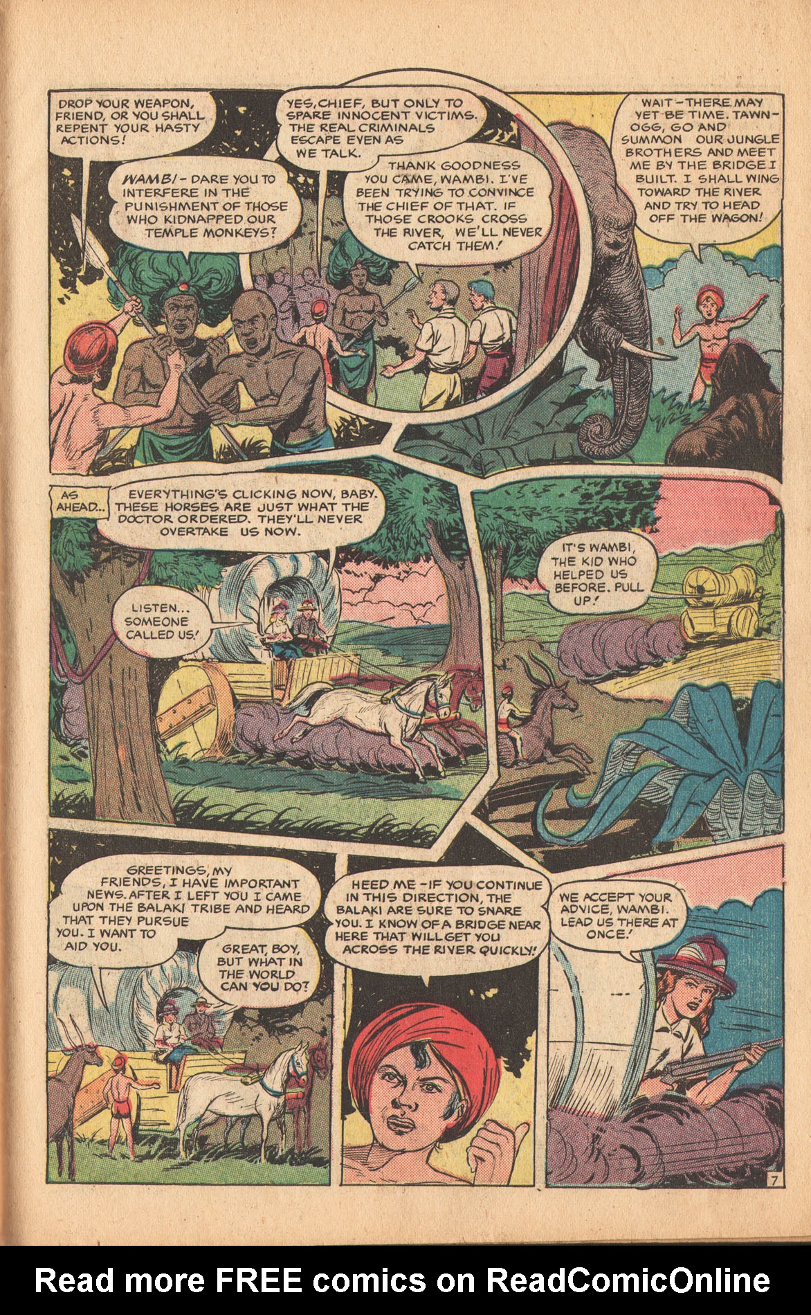 Read online Wambi Jungle Boy comic -  Issue #9 - 31