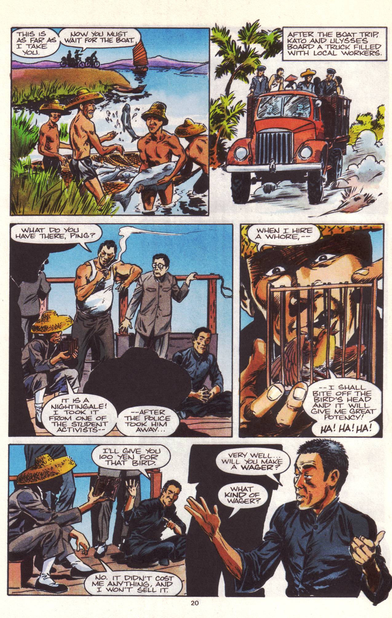 Read online Kato of the Green Hornet comic -  Issue #1 - 21