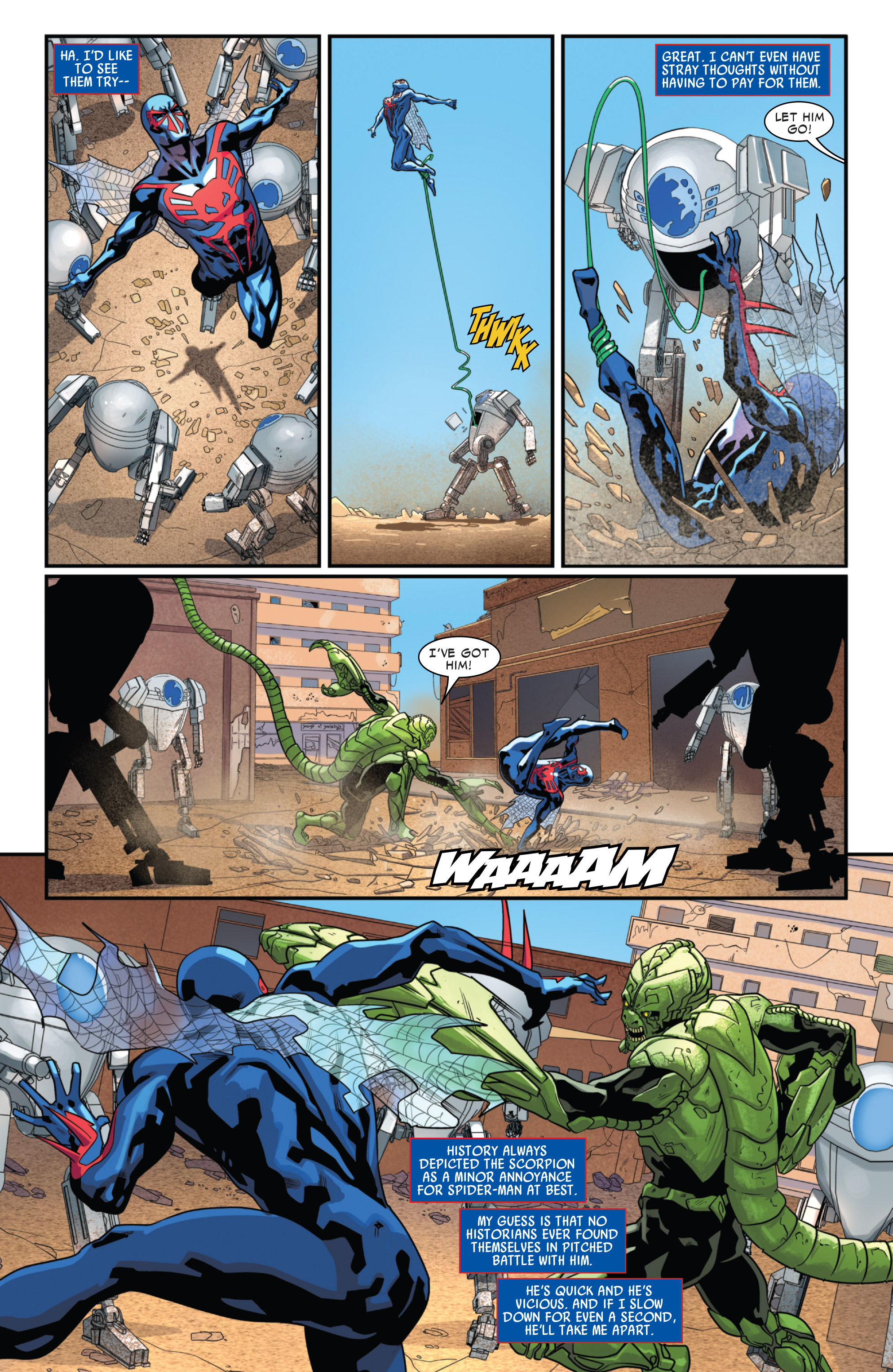 Read online Spider-Man 2099 (2014) comic -  Issue #4 - 6