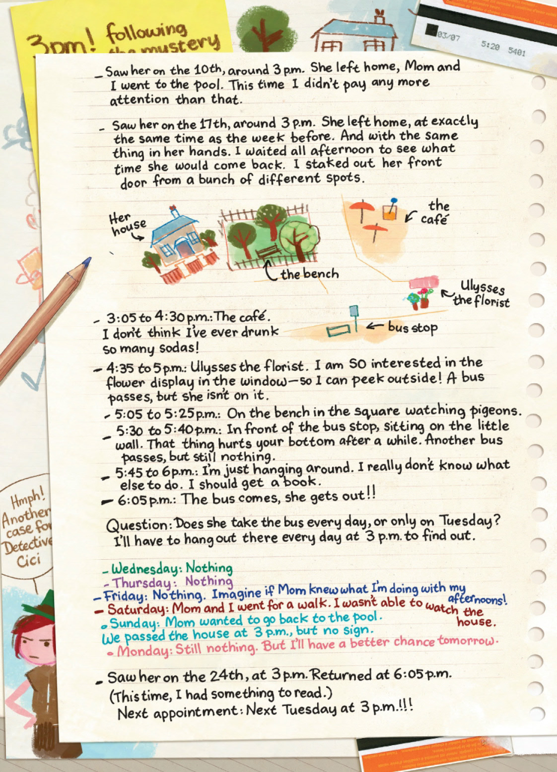 Read online Cici's Journal: The Adventures of a Writer-in-Training comic -  Issue # TPB (Part 1) - 92