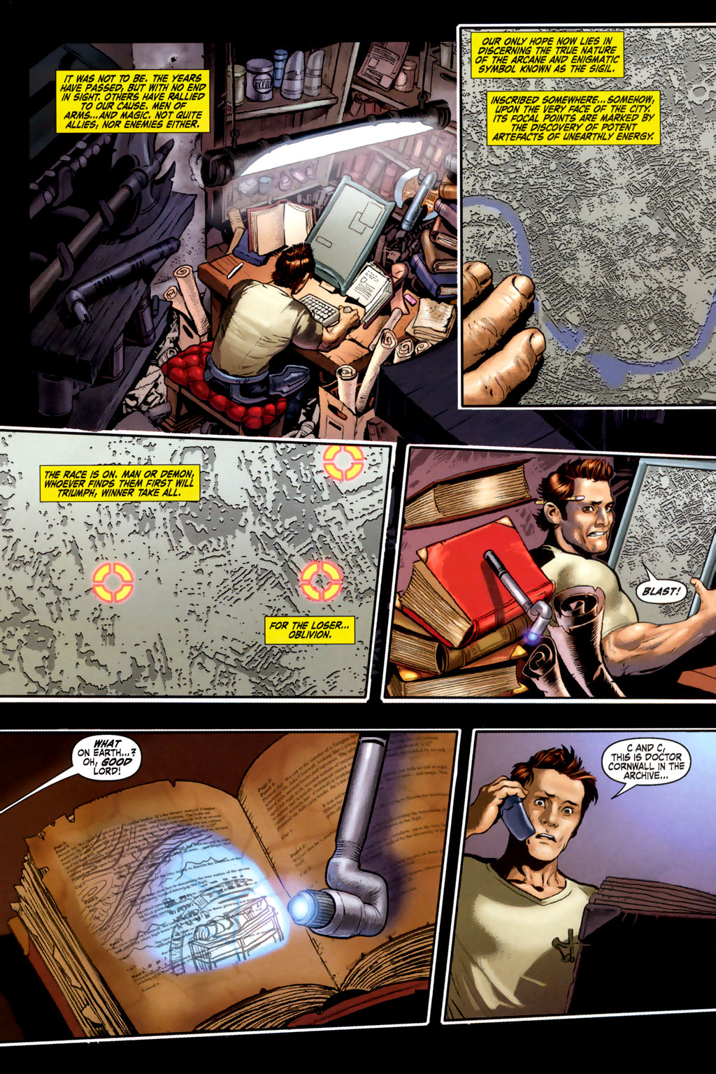 Read online Hellgate: London comic -  Issue #1 - 5