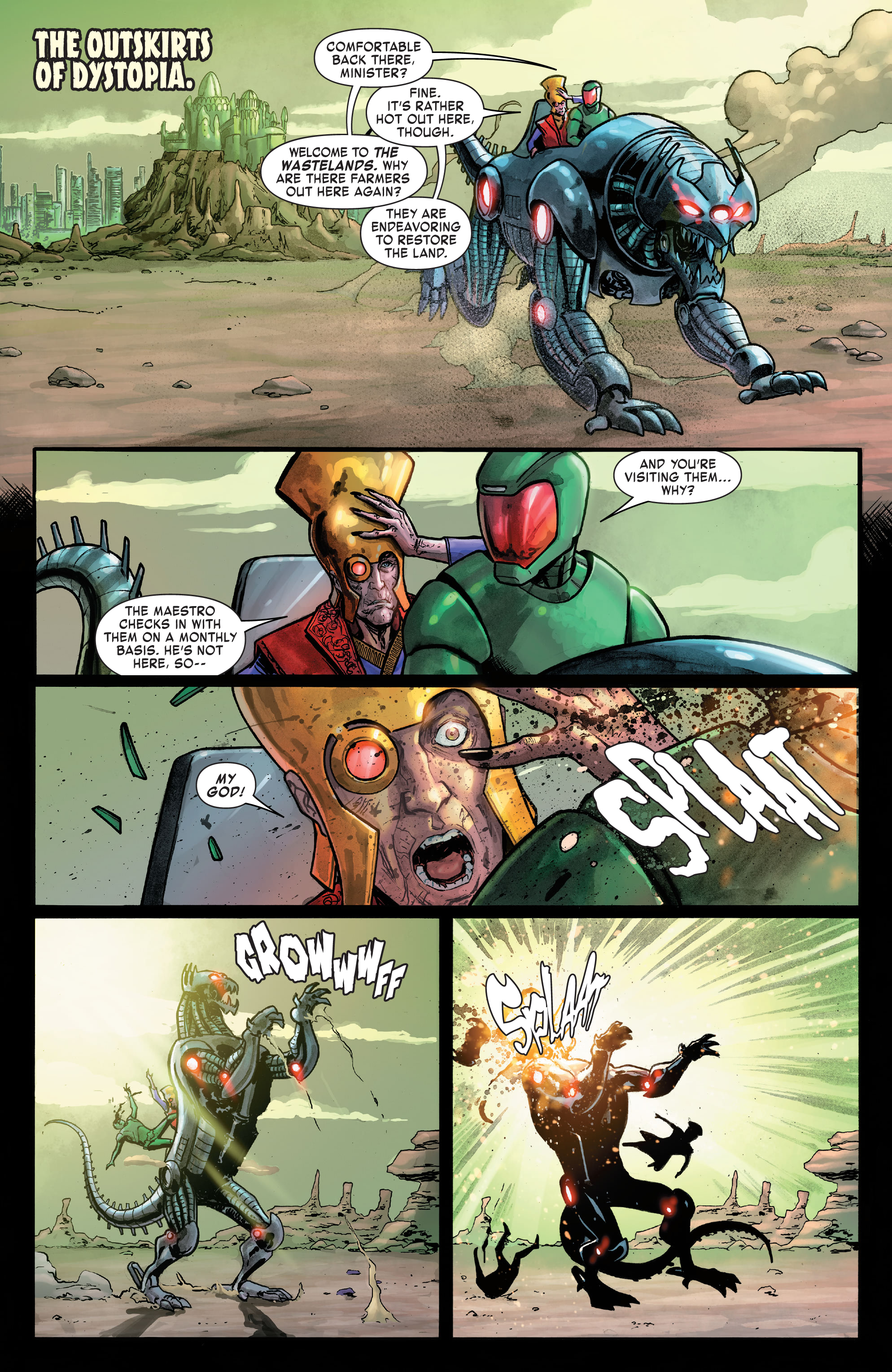 Read online Maestro: World War M comic -  Issue #3 - 3