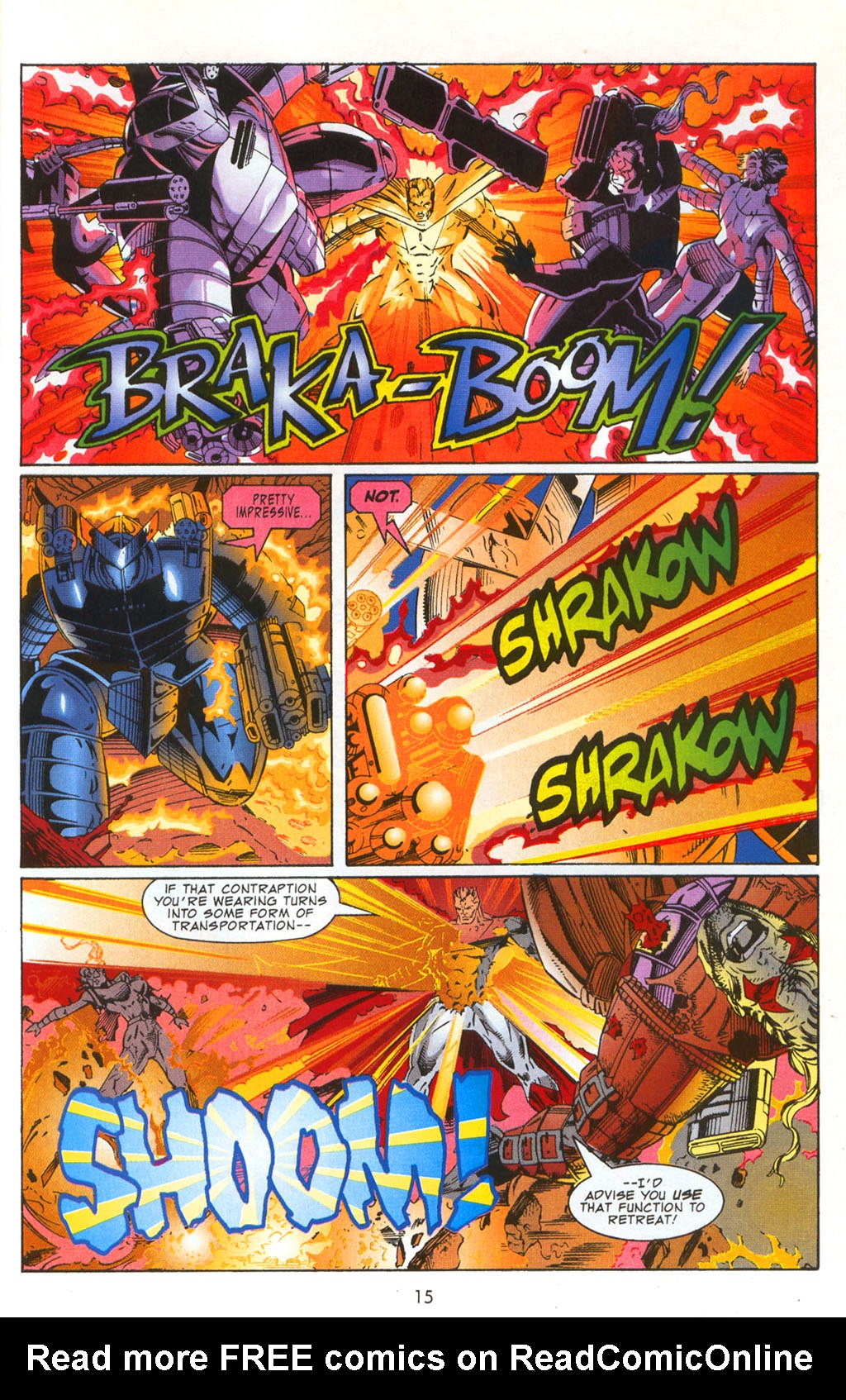 Read online Bloodstrike (1993) comic -  Issue #5 - 16