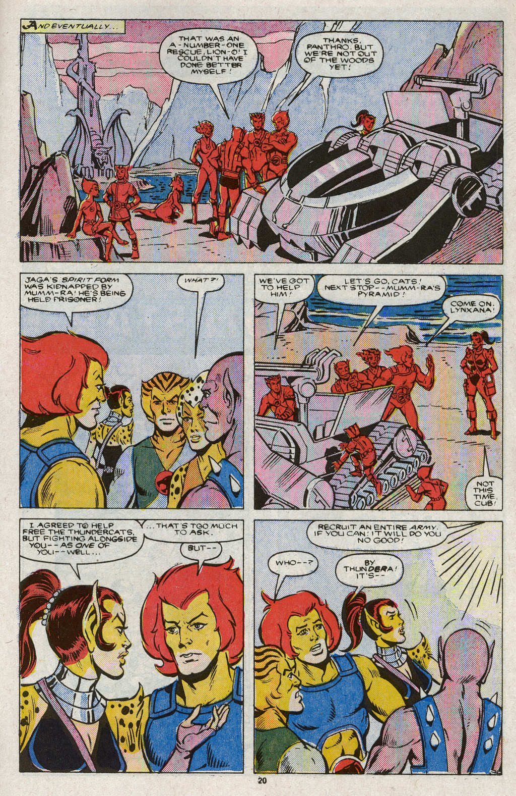 Read online ThunderCats (1985) comic -  Issue #5 - 29