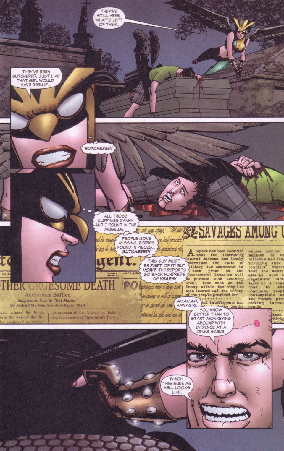 Read online Hawkgirl comic -  Issue #51 - 19