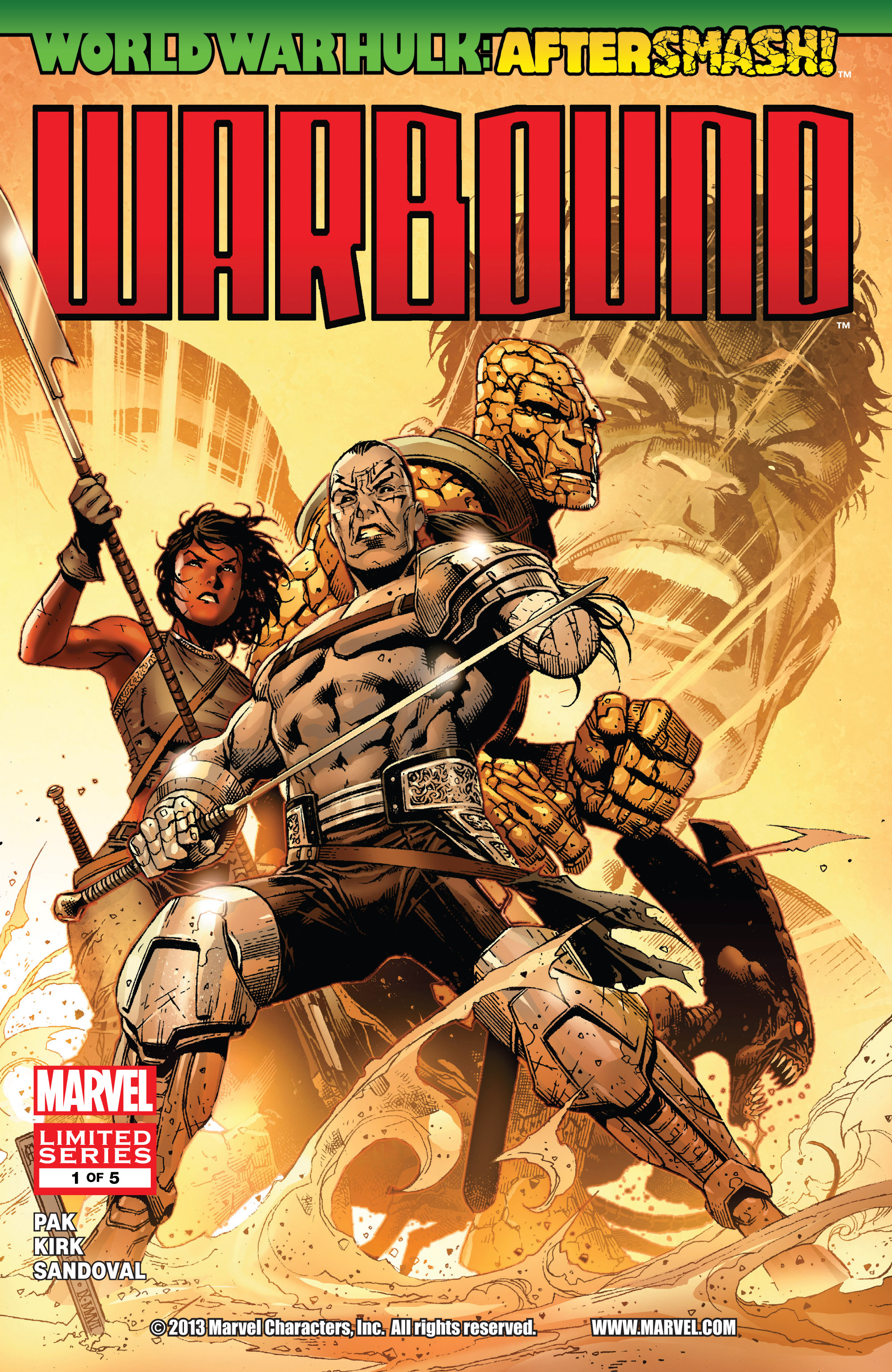 Read online World War Hulk Aftersmash: Warbound, Vol. 1 comic -  Issue #1 - 1