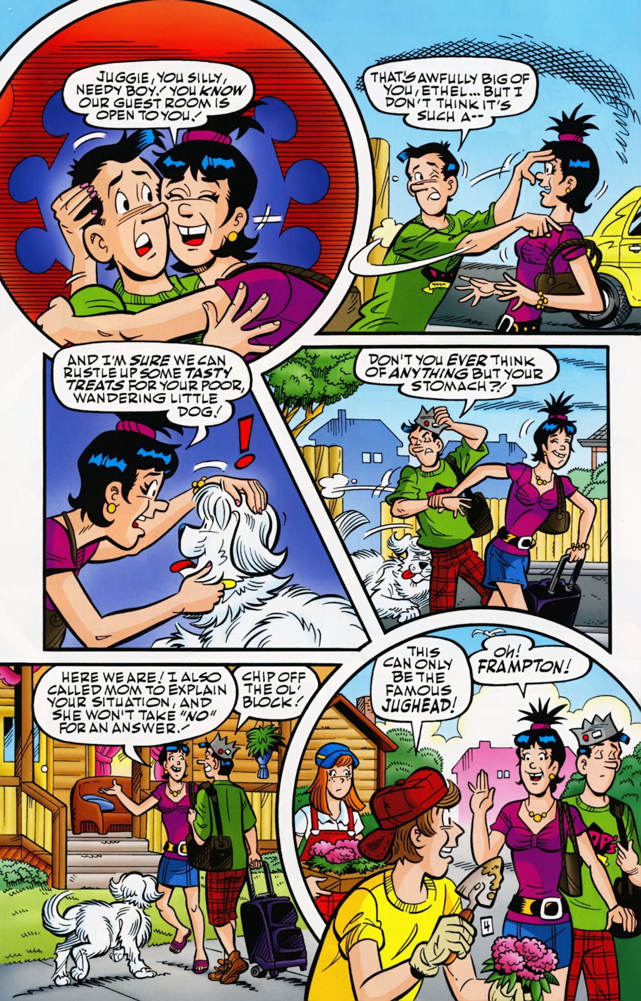 Read online Archie's Pal Jughead Comics comic -  Issue #208 - 6