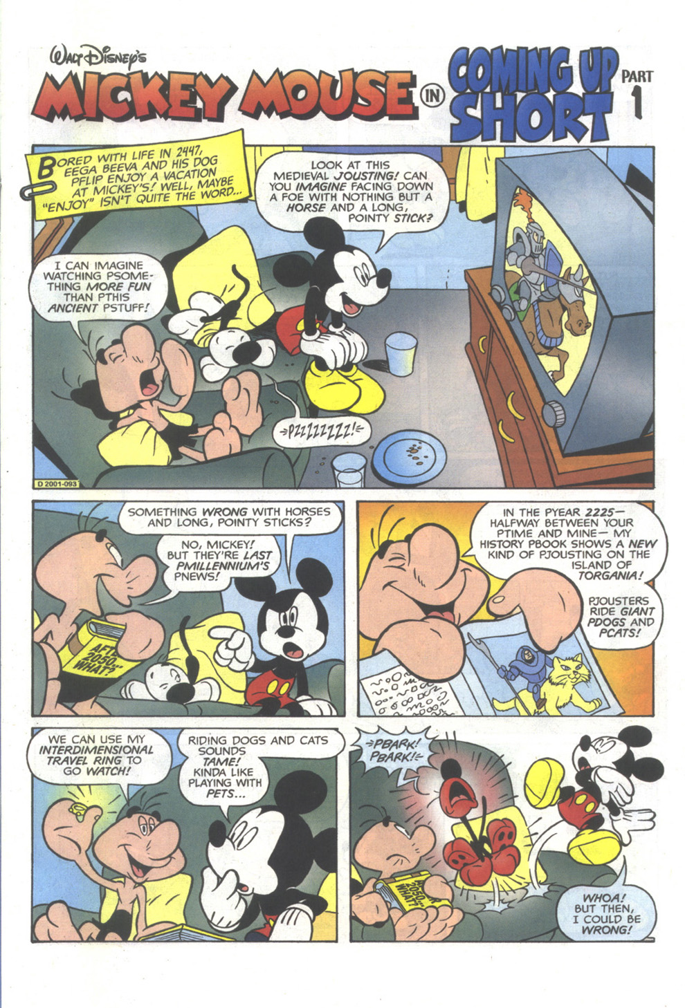 Read online Walt Disney's Mickey Mouse comic -  Issue #286 - 3