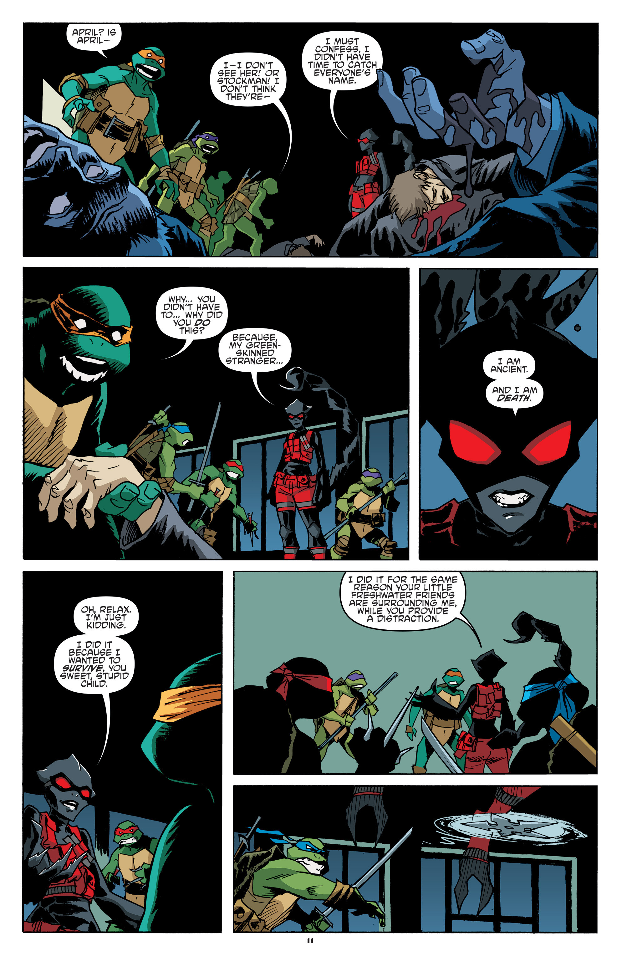 Read online Teenage Mutant Ninja Turtles Universe comic -  Issue #1 - 13