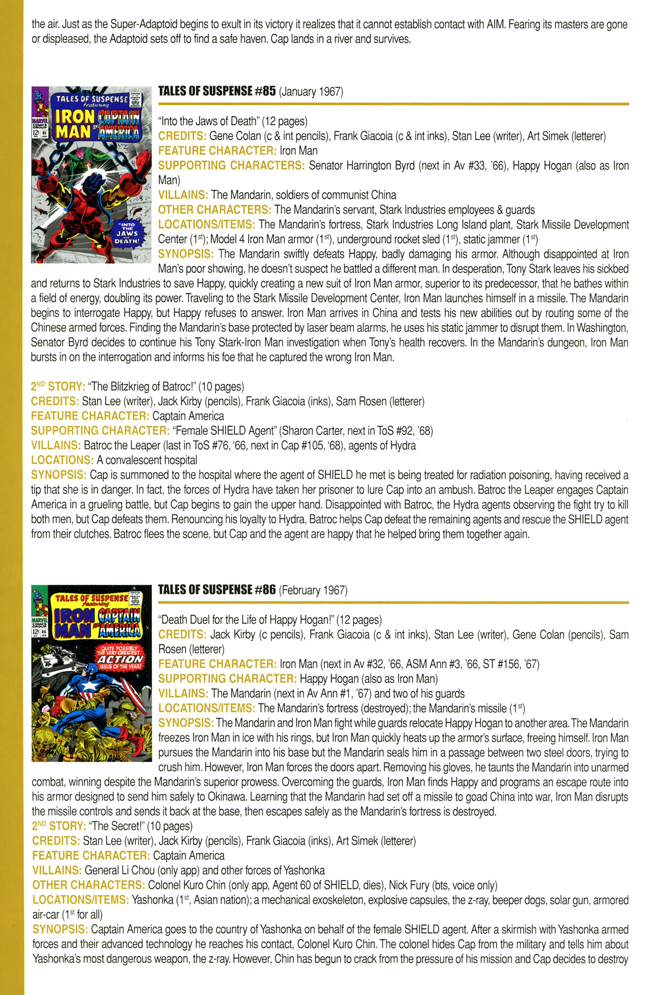 Read online Official Index to the Marvel Universe comic -  Issue #2 - 30