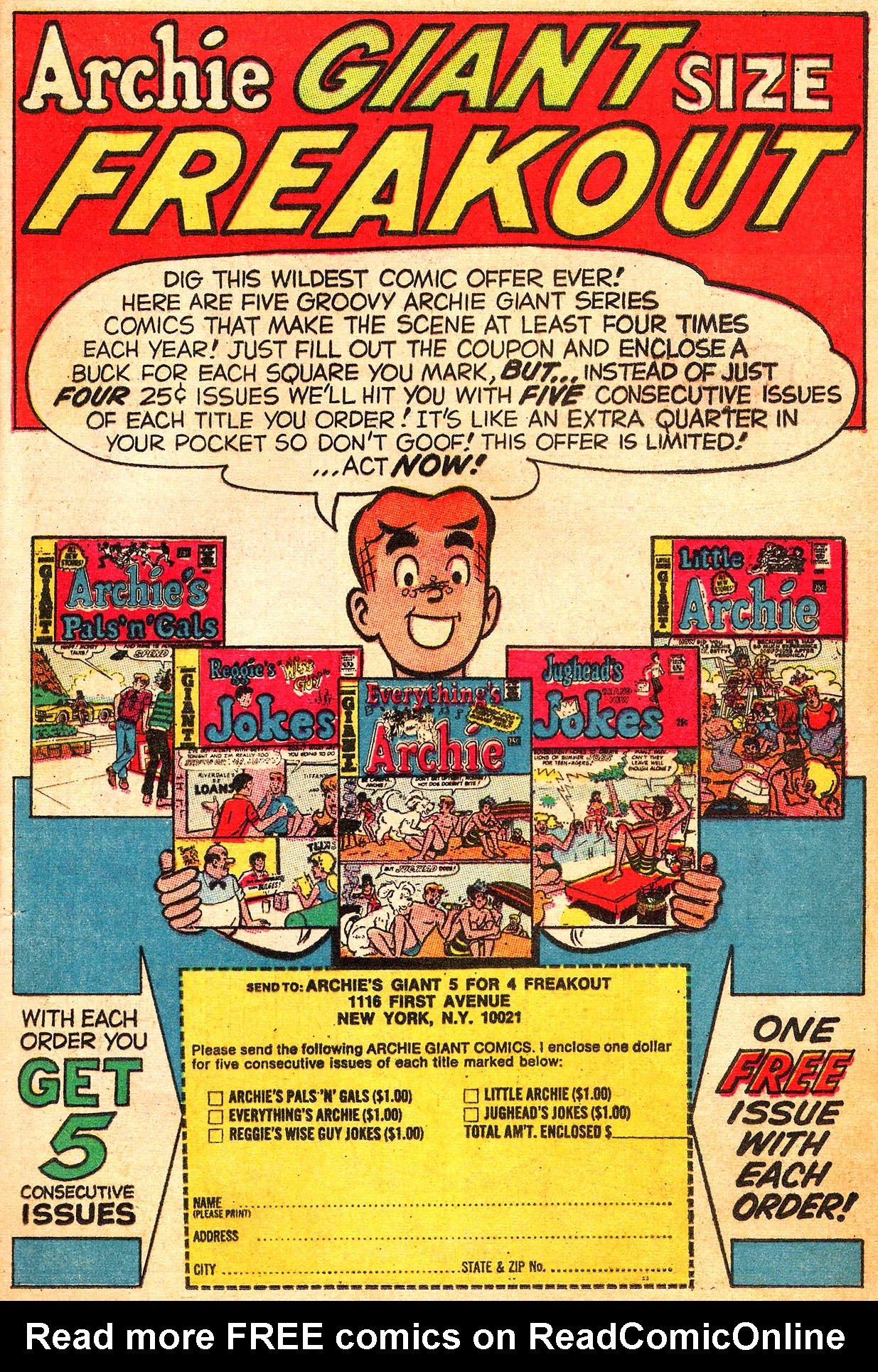 Read online Archie Giant Series Magazine comic -  Issue #169 - 9