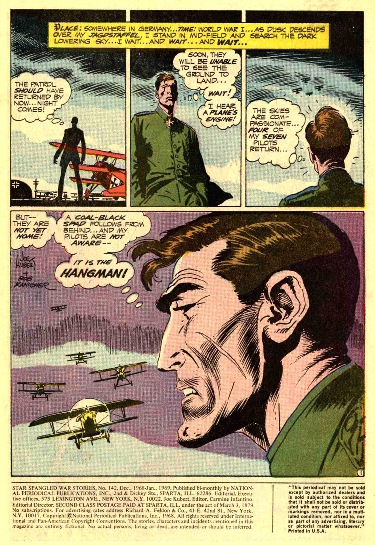 Read online Star Spangled War Stories (1952) comic -  Issue #142 - 3