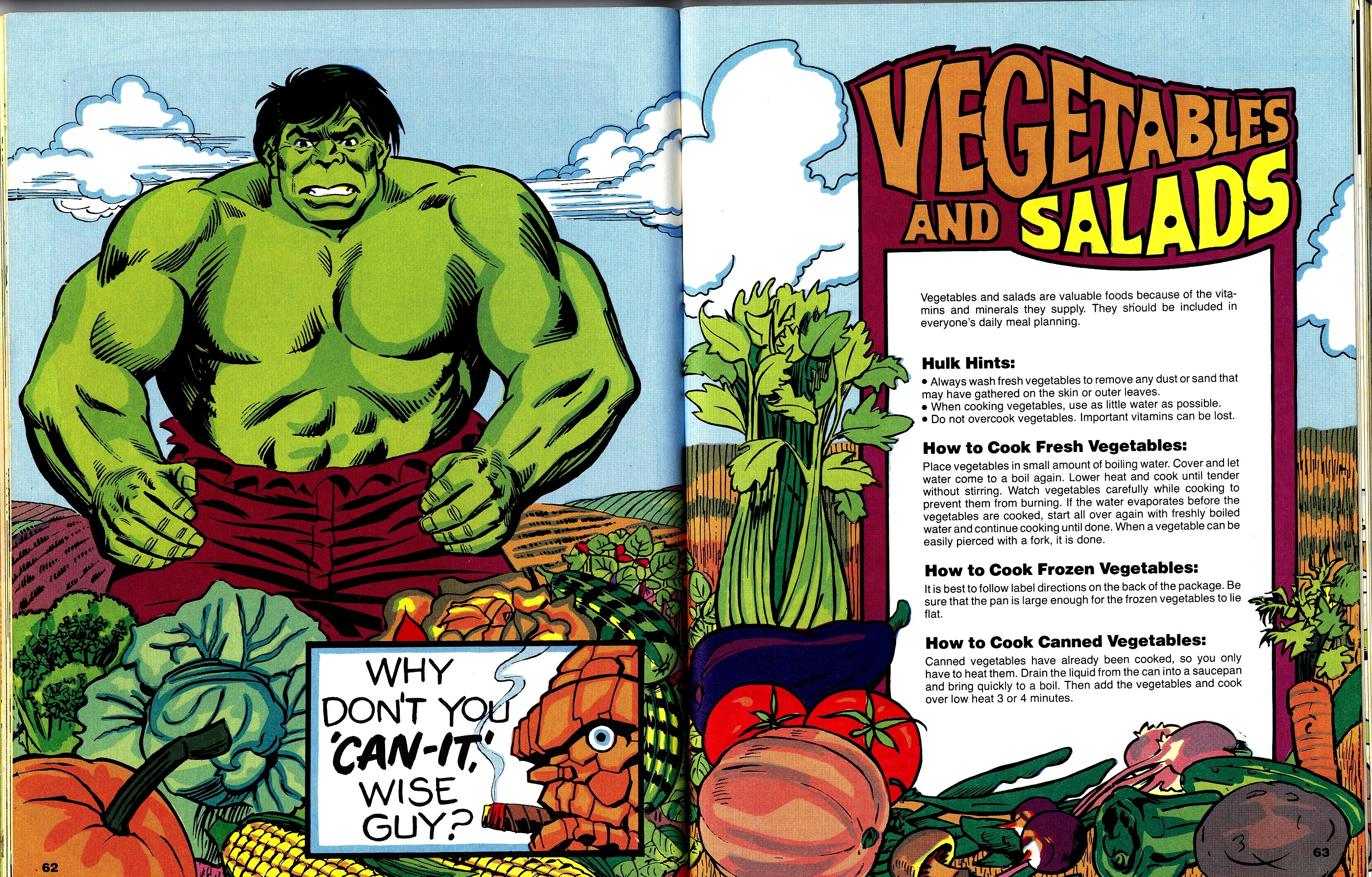 Read online The Mighty Marvel Superheroes' Cookbook comic -  Issue # Full - 33