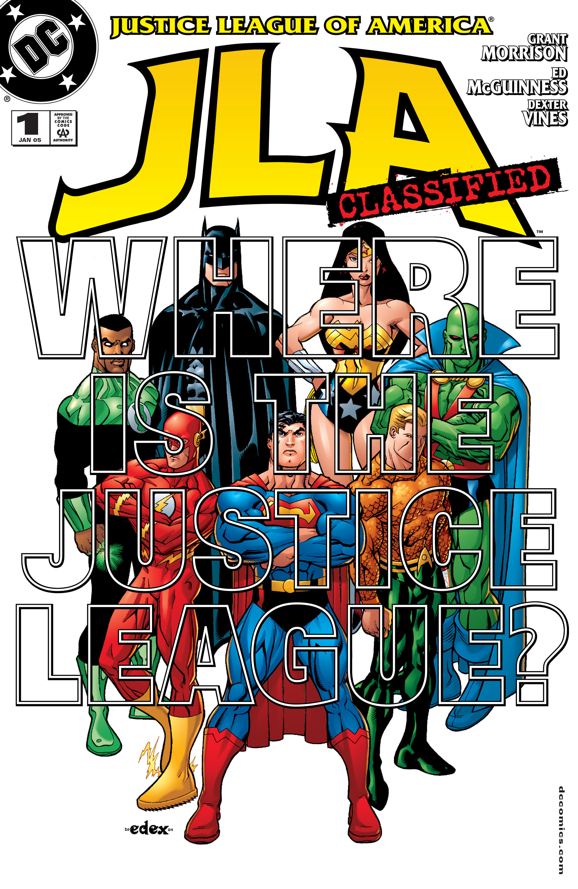 Read online JLA: Classified comic -  Issue #1 - 1