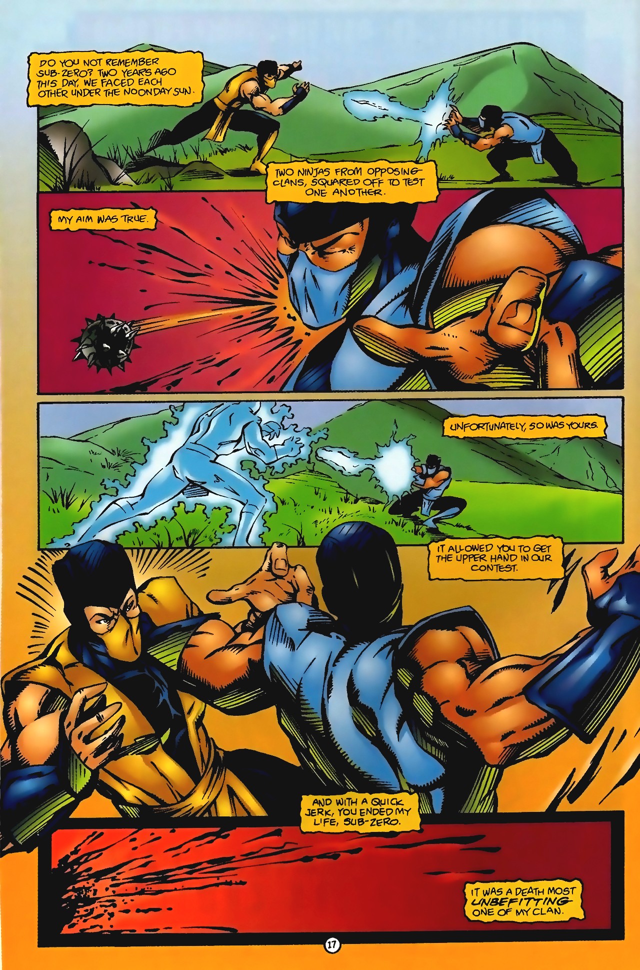 Read online Mortal Kombat (1994) comic -  Issue #1 - 20