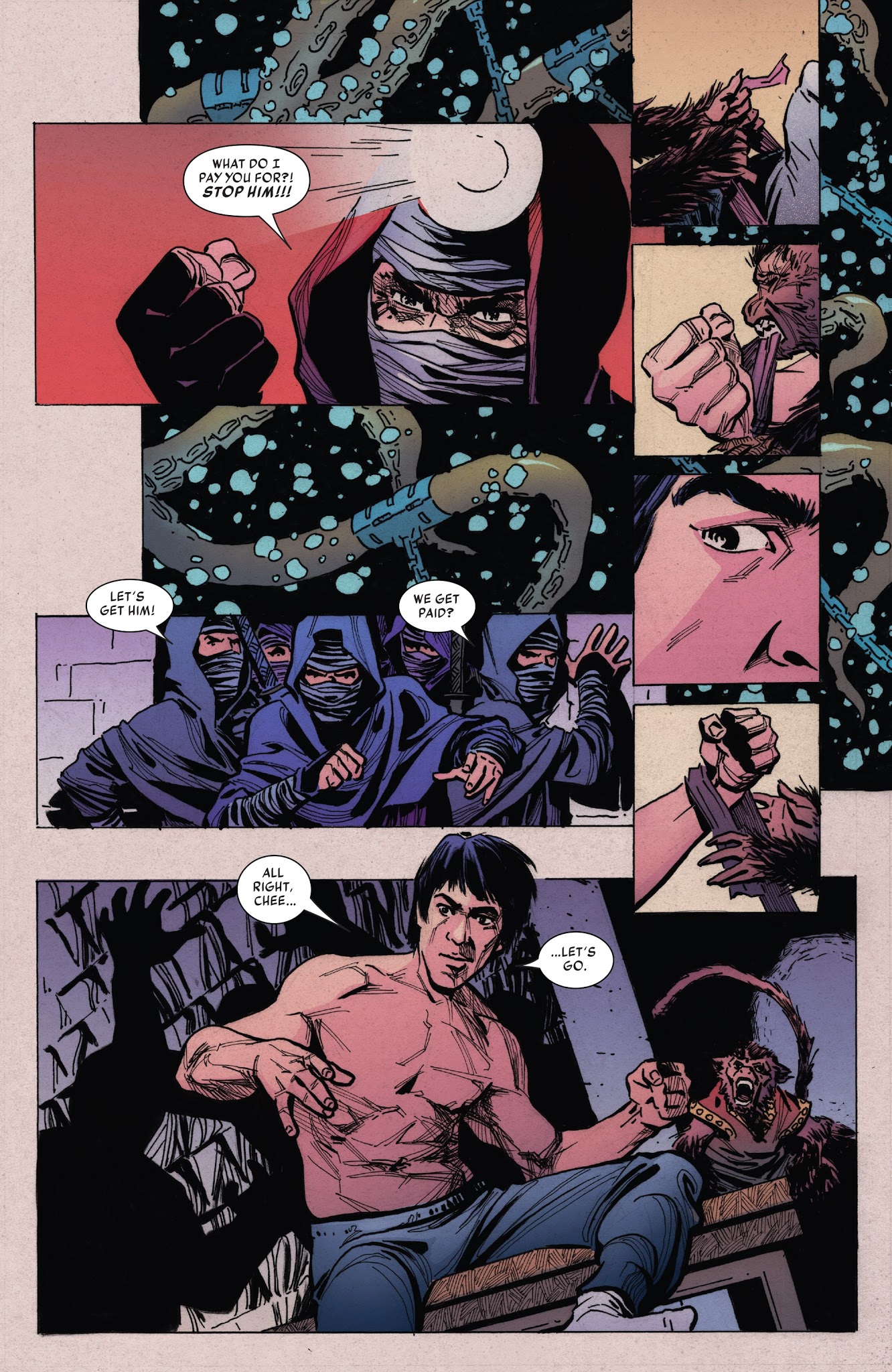 Read online Master of Kung Fu (2017) comic -  Issue # Full - 16