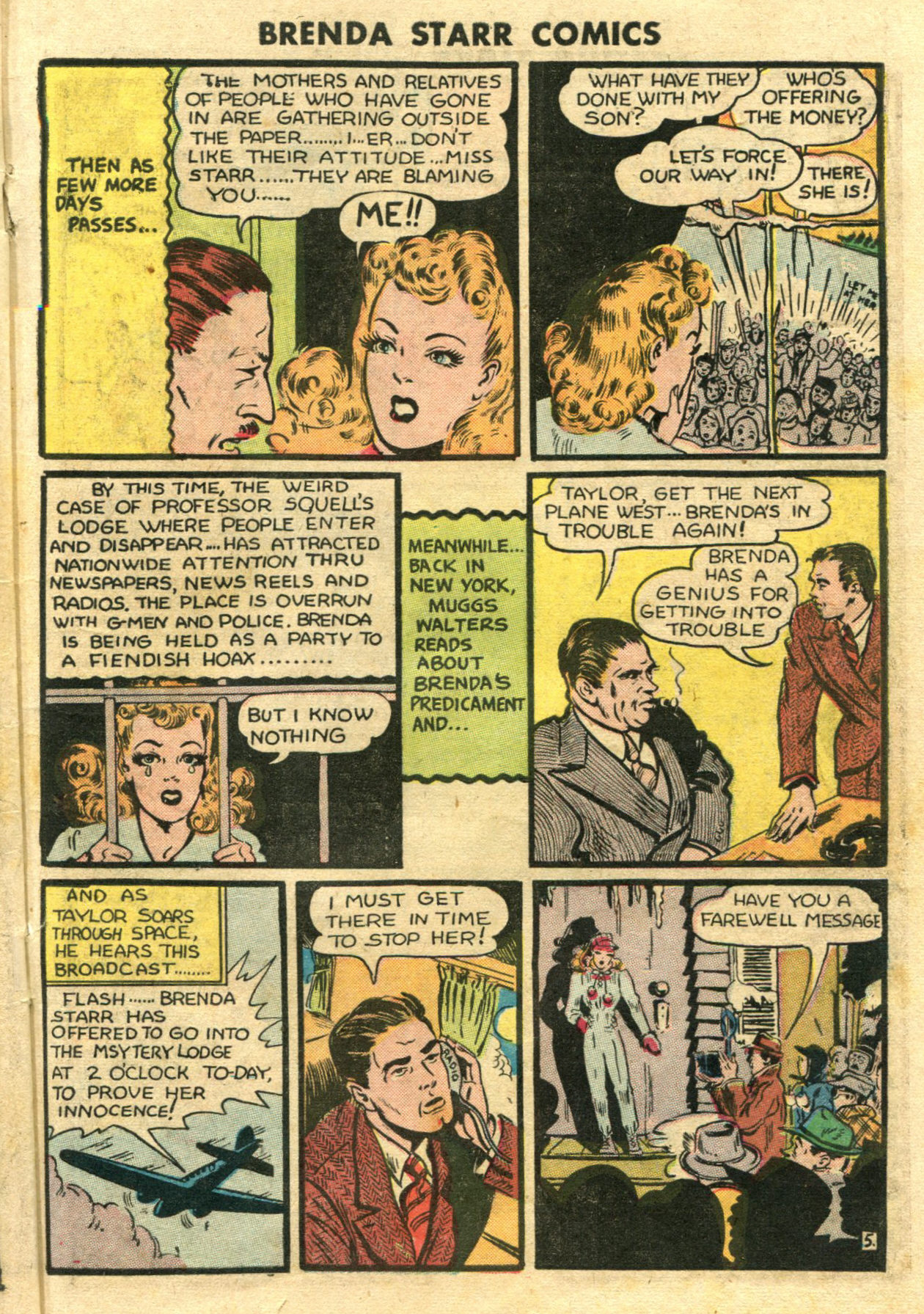 Read online Brenda Starr (1948) comic -  Issue #3 - 15