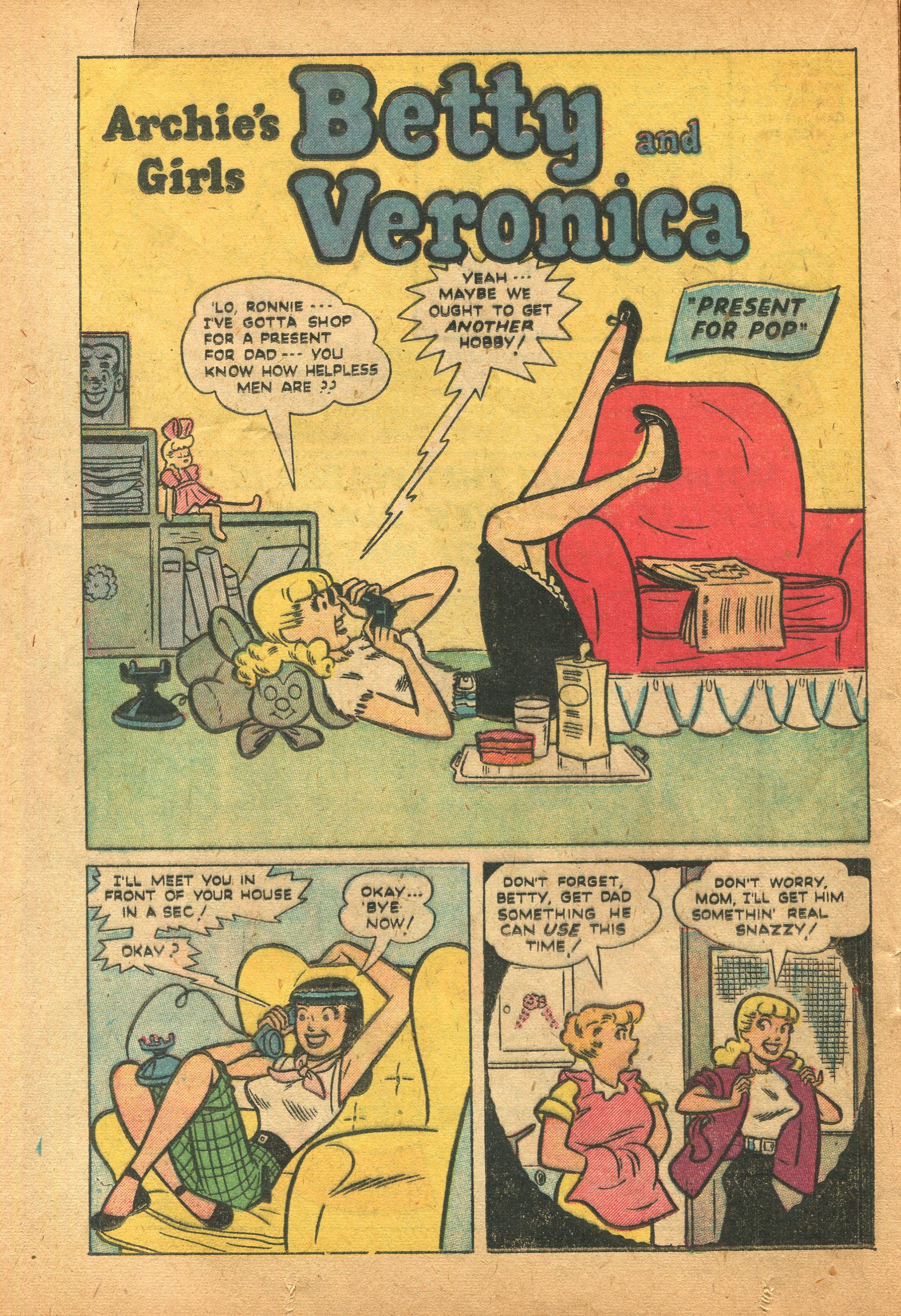 Read online Archie's Girls Betty and Veronica comic -  Issue #6 - 20