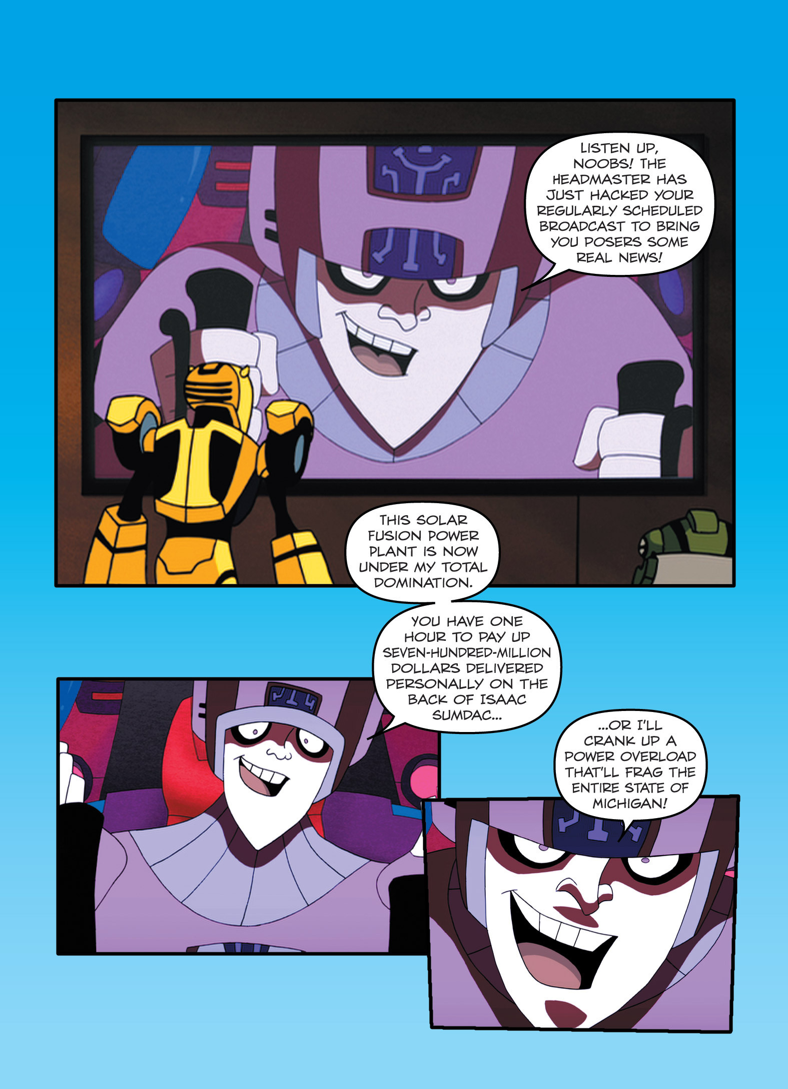 Read online Transformers Animated comic -  Issue #6 - 44