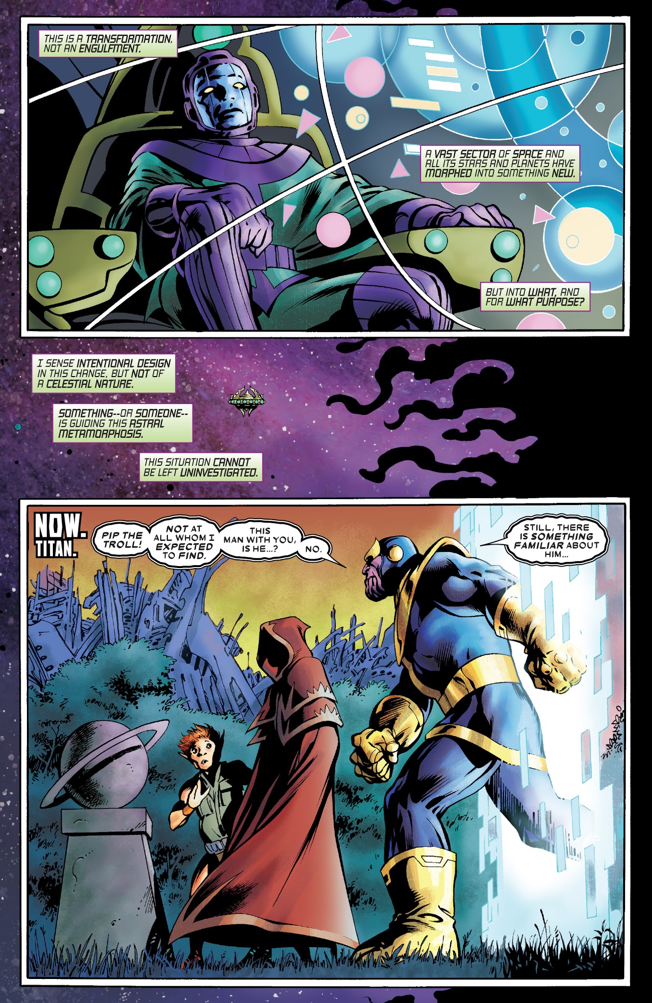 Read online Thanos: The Infinity Siblings comic -  Issue # TPB - 26